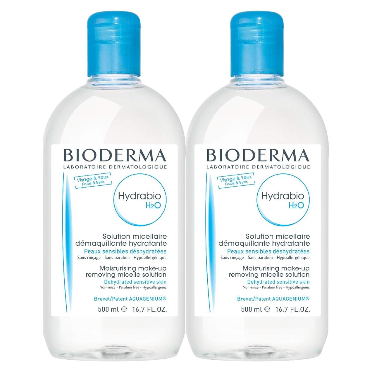 Agua Micelar Bioderma Hydrabio DUO H2O 990 ml Piel Sensible