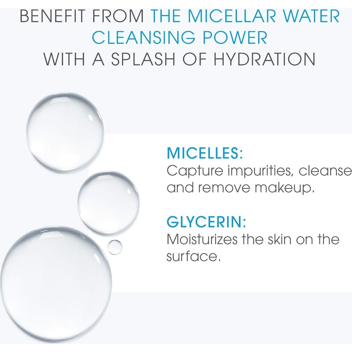 Agua Micelar Bioderma Hydrabio DUO H2O 990 ml Piel Sensible