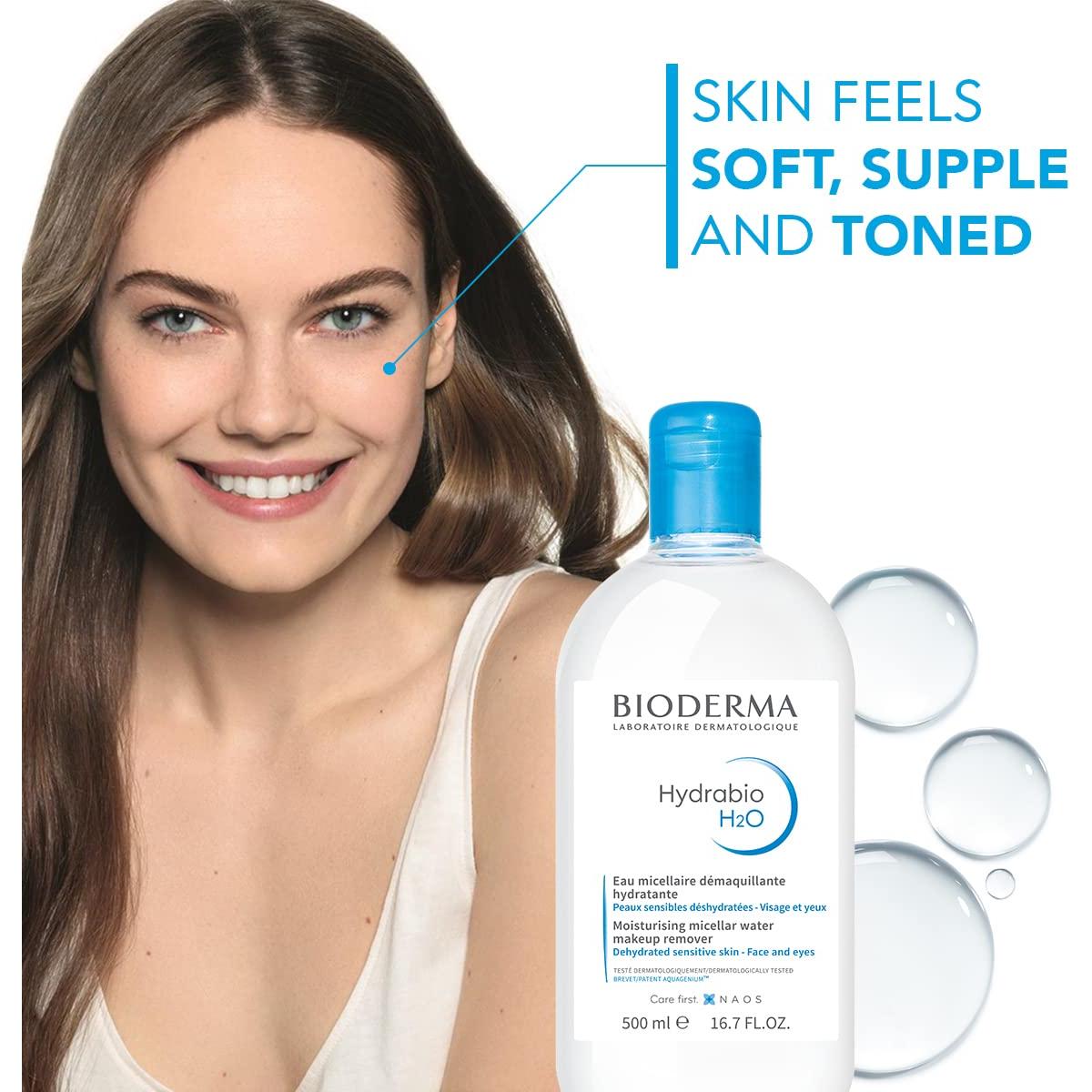 Agua Micelar Bioderma Hydrabio DUO H2O 990 ml Piel Sensible