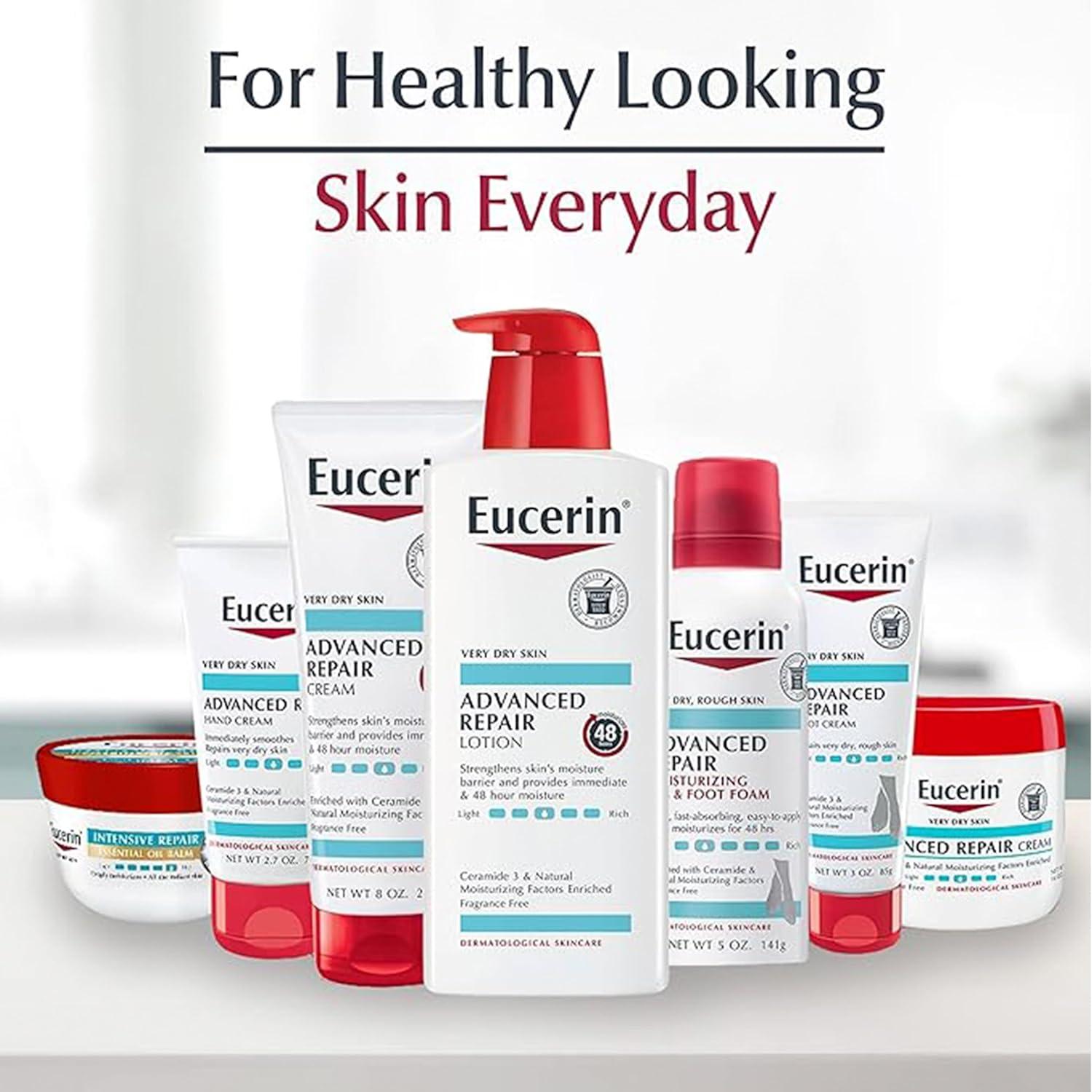 Conjunto Eucerin Cuidado Piel: Loción 500ml + Crema 226g Eczema