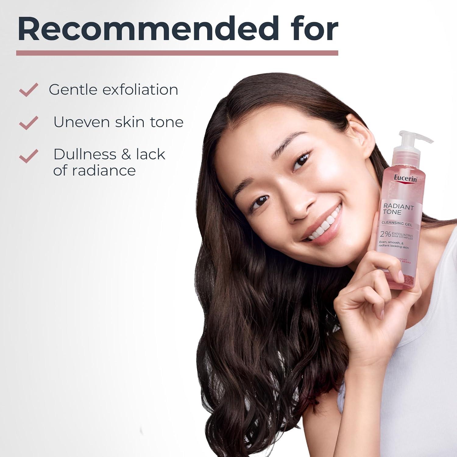 Eucerin Radiant Tone Suero + Gel Limpiador + Crema Nocturna