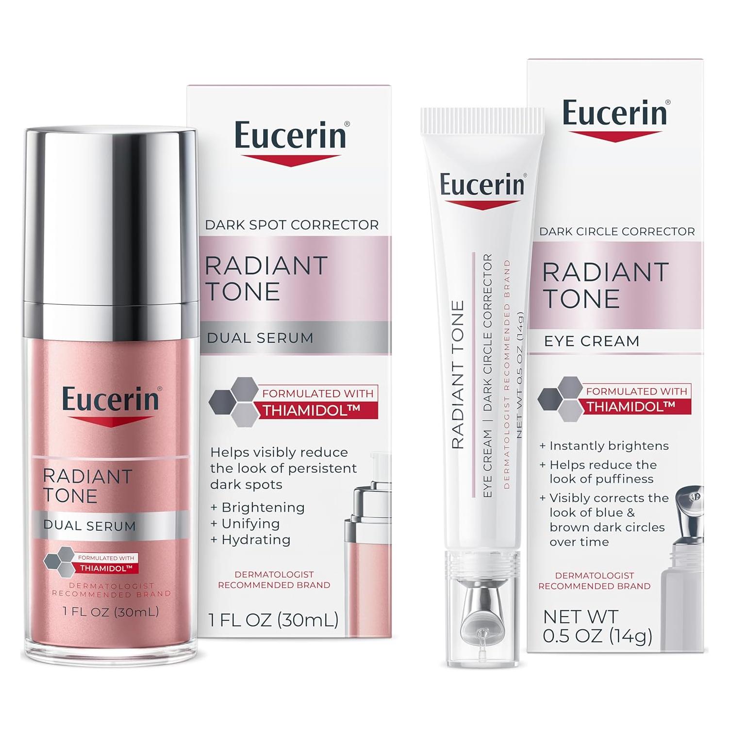 Eucerin Radiant Tone Suero y Crema para Ojos 30ml + 15ml