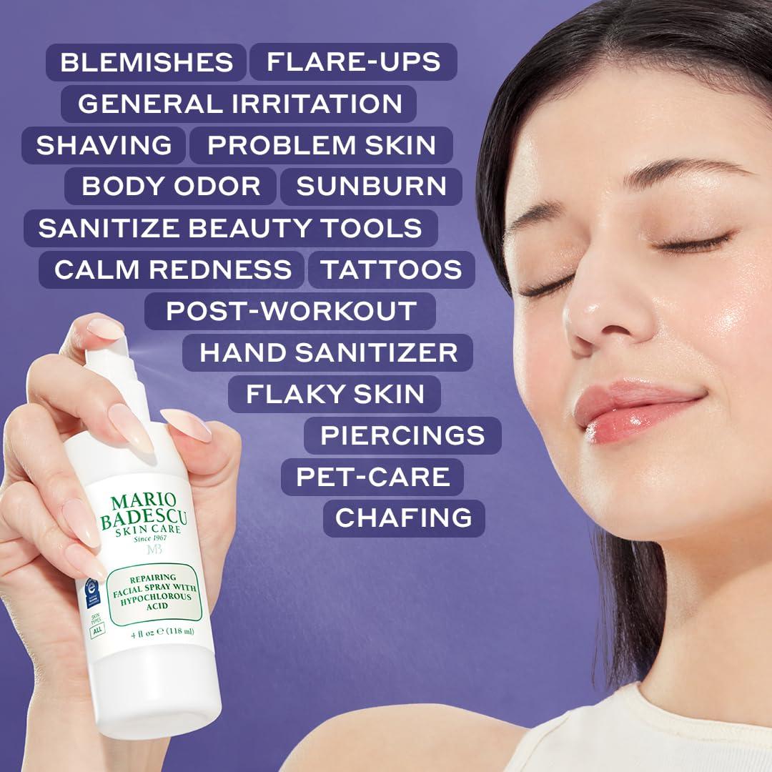 Spray Facial Reparador Mario Badescu 113.4g - Alivia Irritaciones