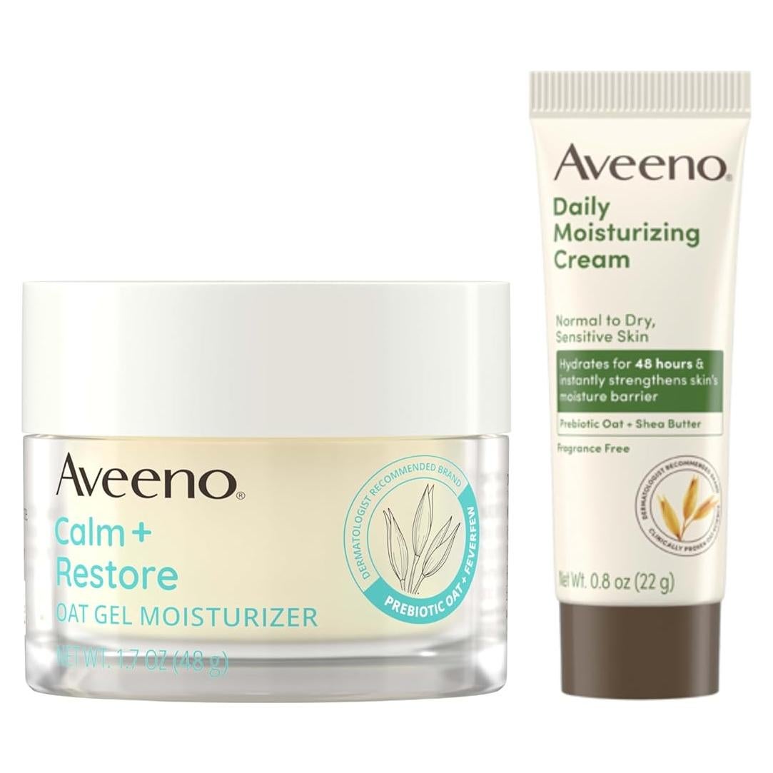 Paquete Hidratante Piel Sensible Aveeno 48.2 g + 22.7 g