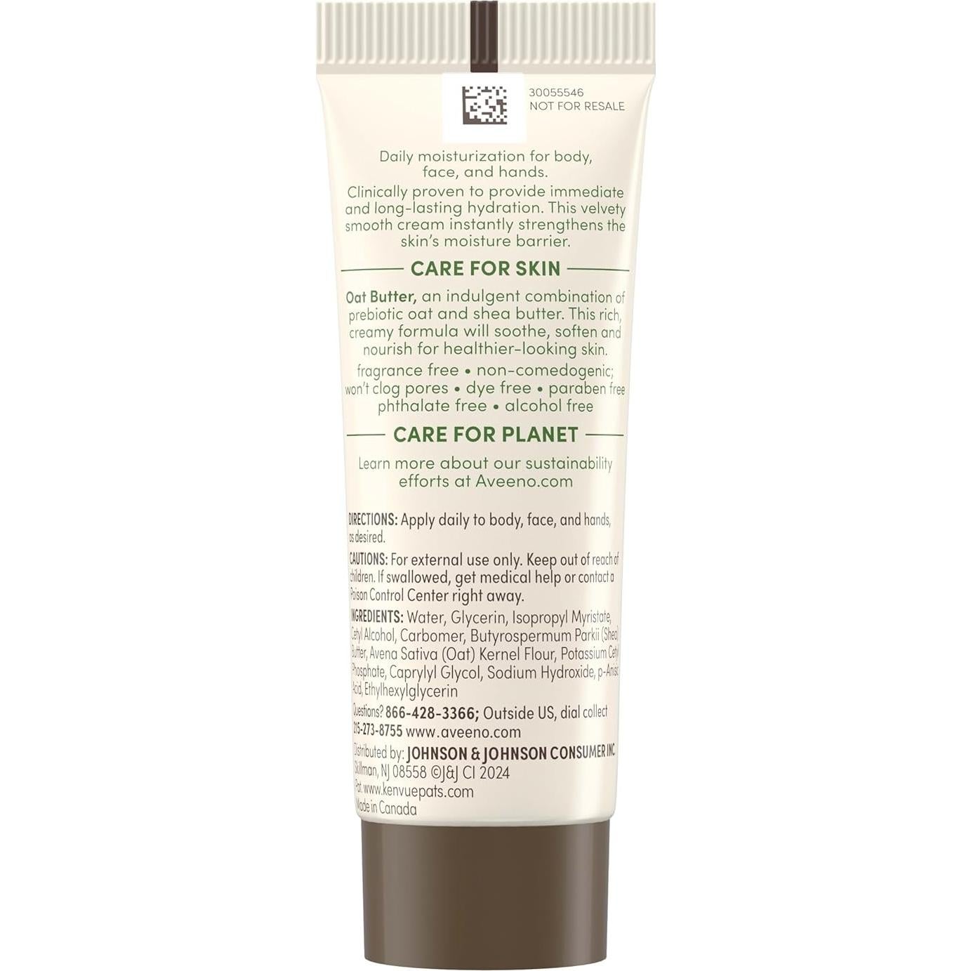 Paquete Cuidado Piel Sensible Aveeno: Suero 29.57 ml + Crema 22.68 g