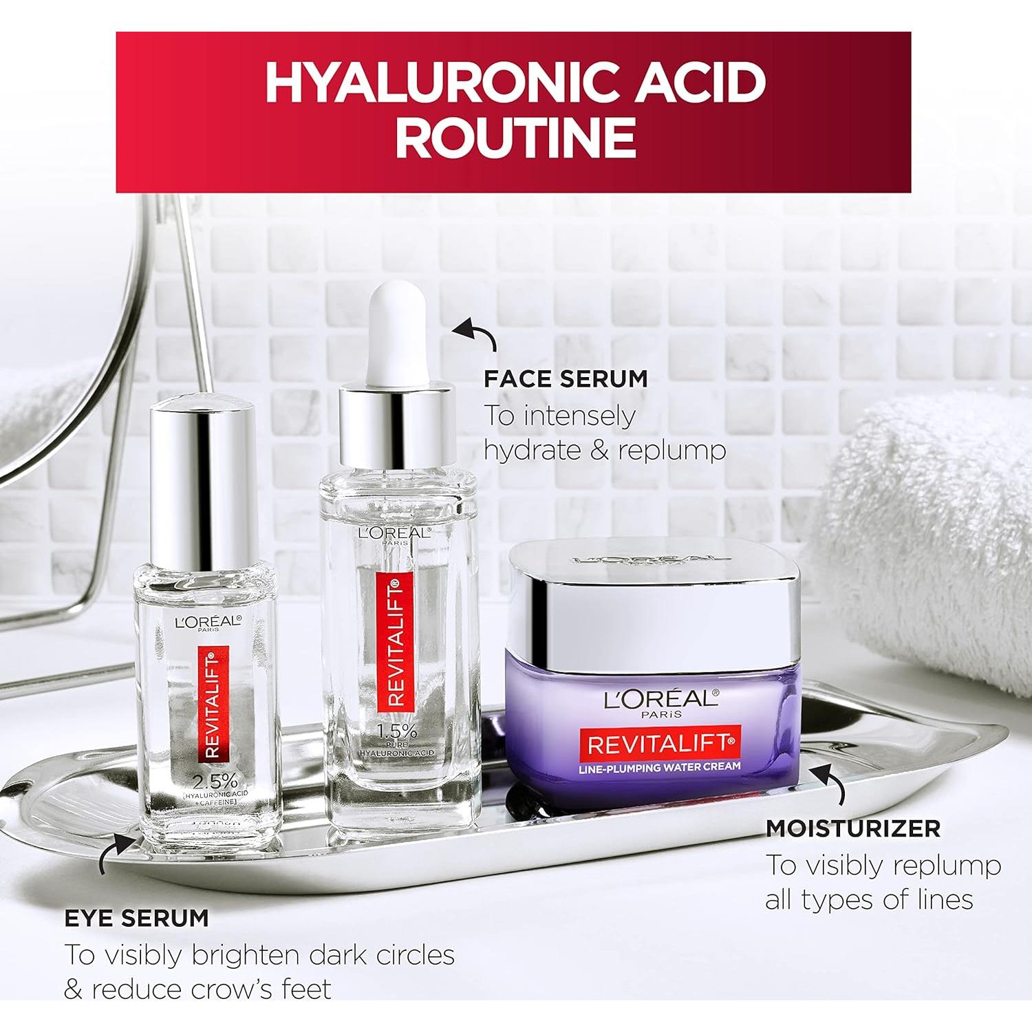 Crema Hidratante L'Oreal Revitalift 48g Ácido Hialurónico