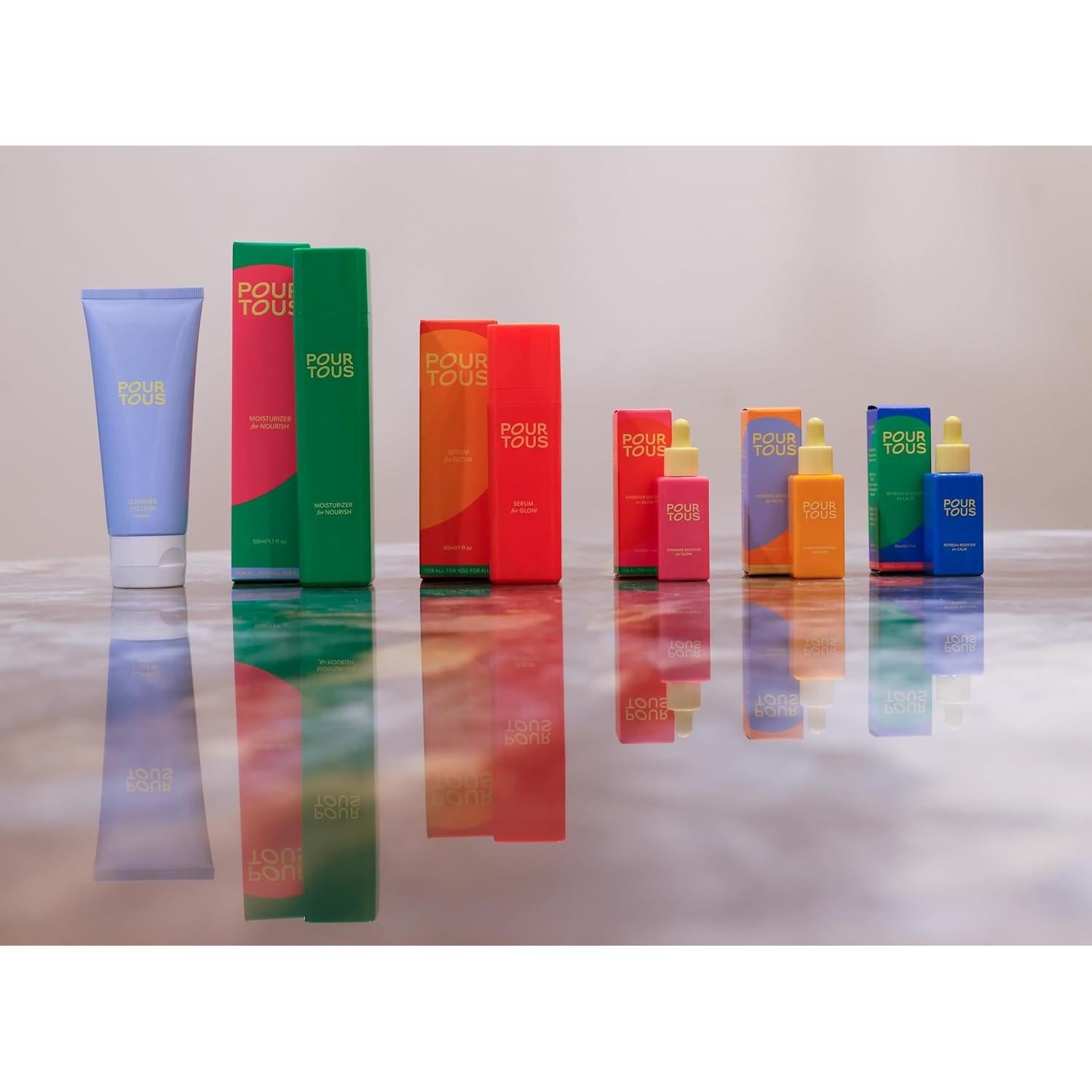 Conjunto Completo de Cuidado de la Piel Pour Tous - 6 Piezas