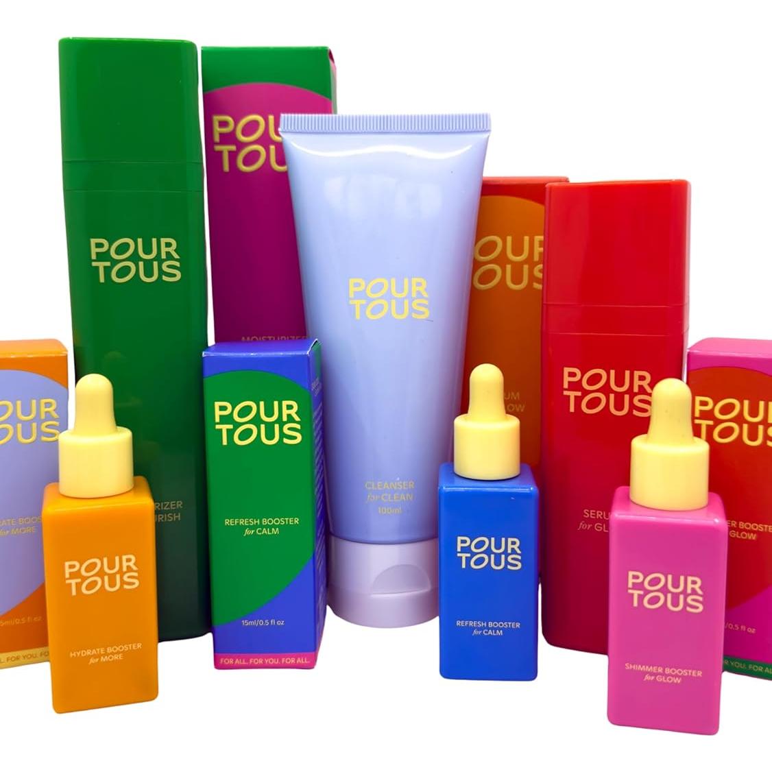 Conjunto Completo de Cuidado de la Piel Pour Tous - 6 Piezas