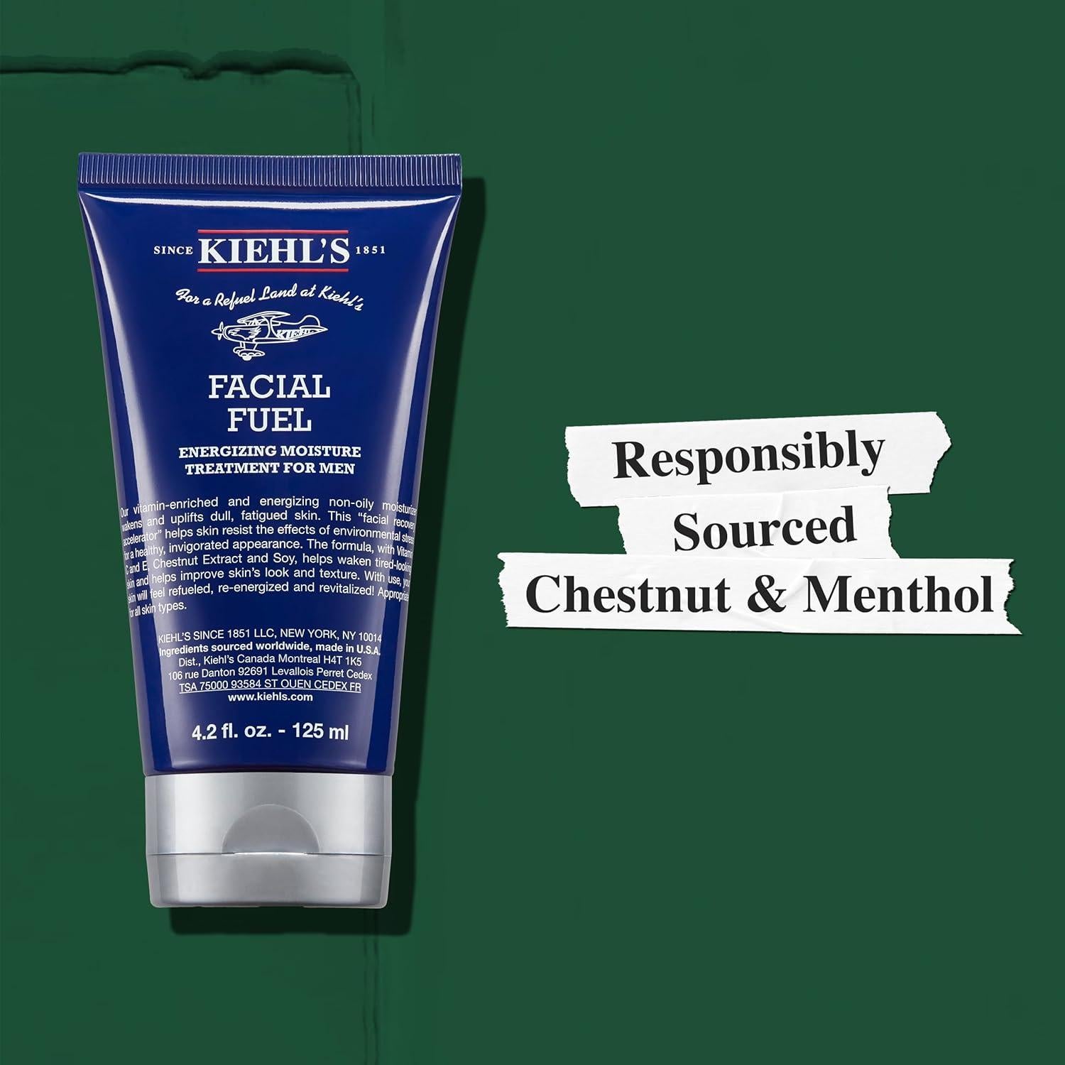 Hidratante Facial Fuel Kiehl's 200 ml para Hombres con Vitamina C