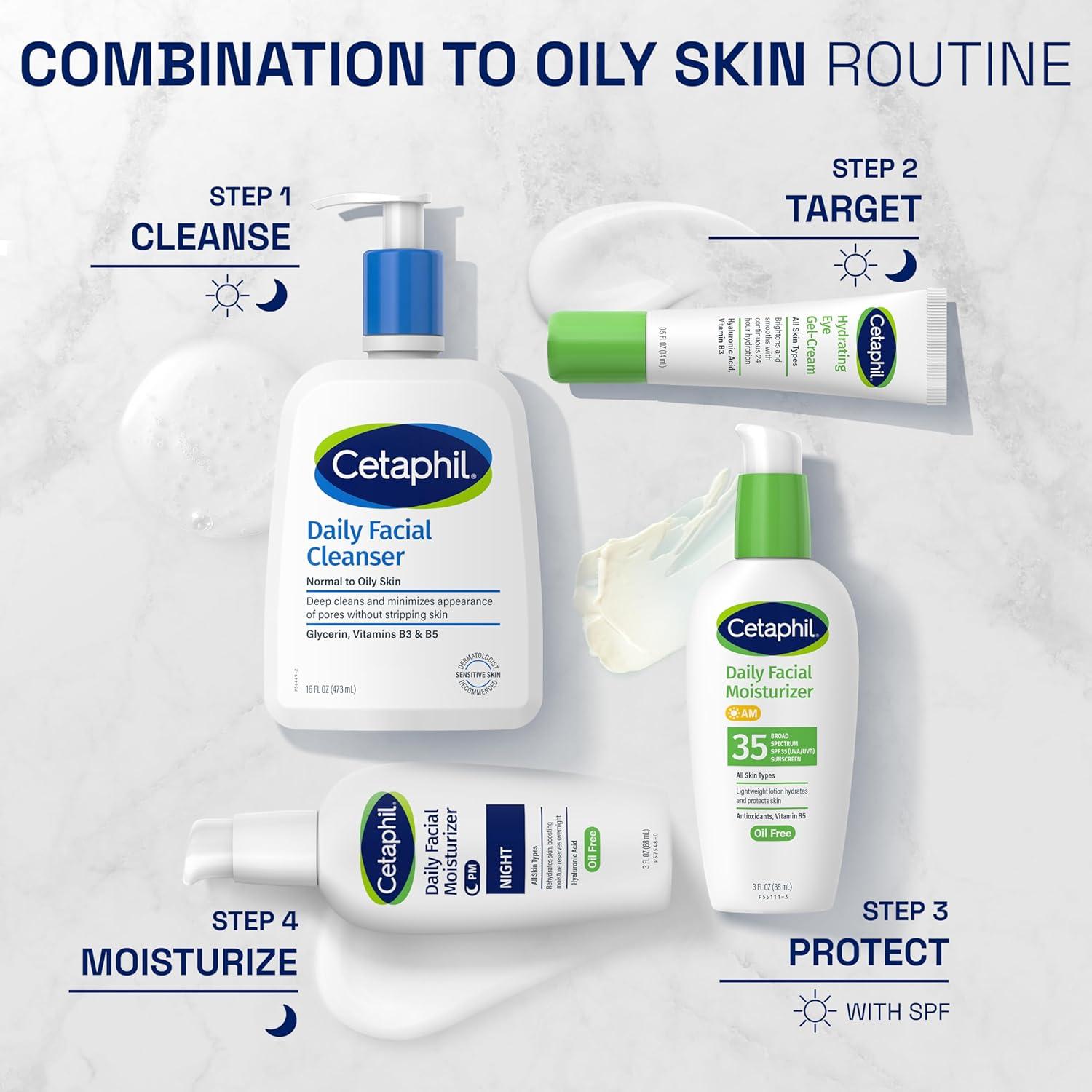 Cetaphil Hidratante Nocturno Facial 85g - Piel Sensible