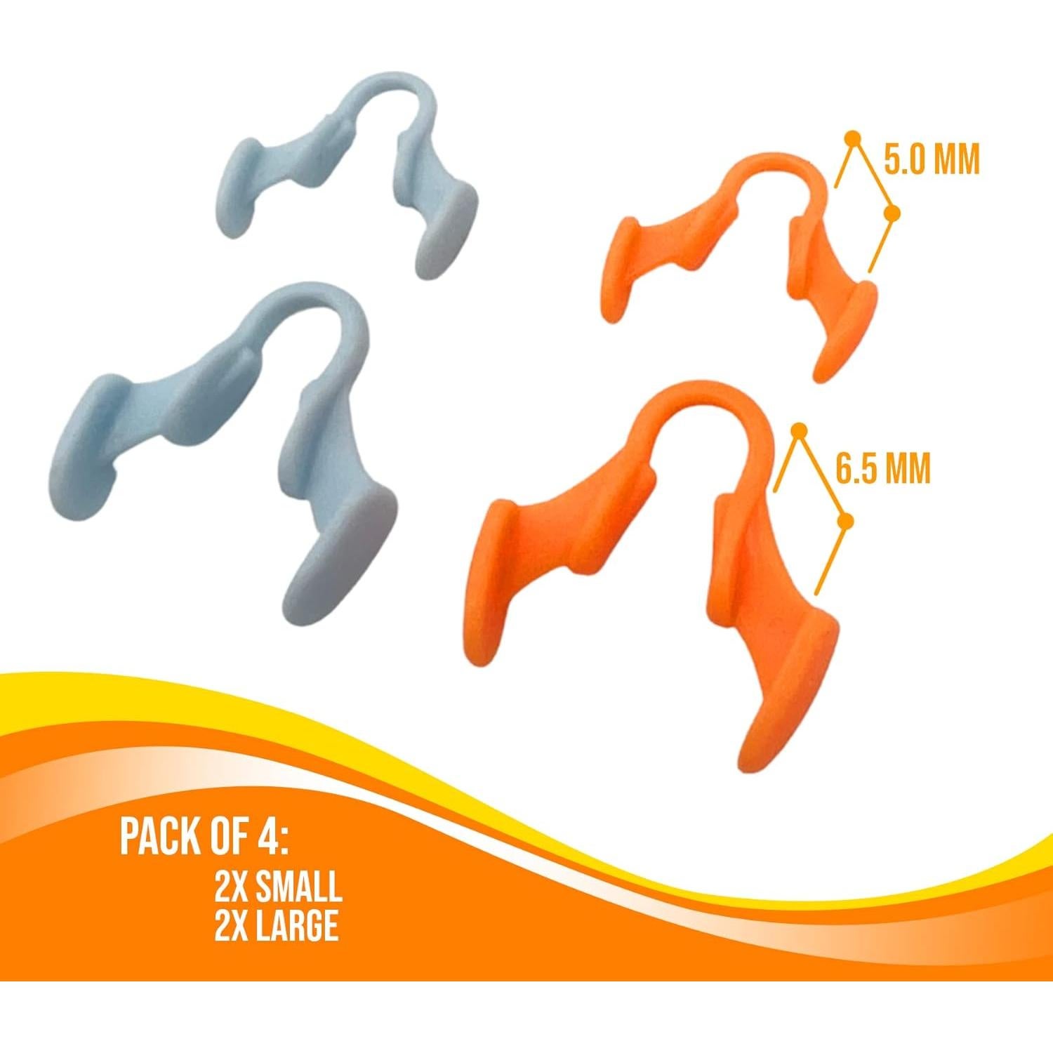 Dilatadores Nasales Antironquido Mobi Lock - Paquete de 4