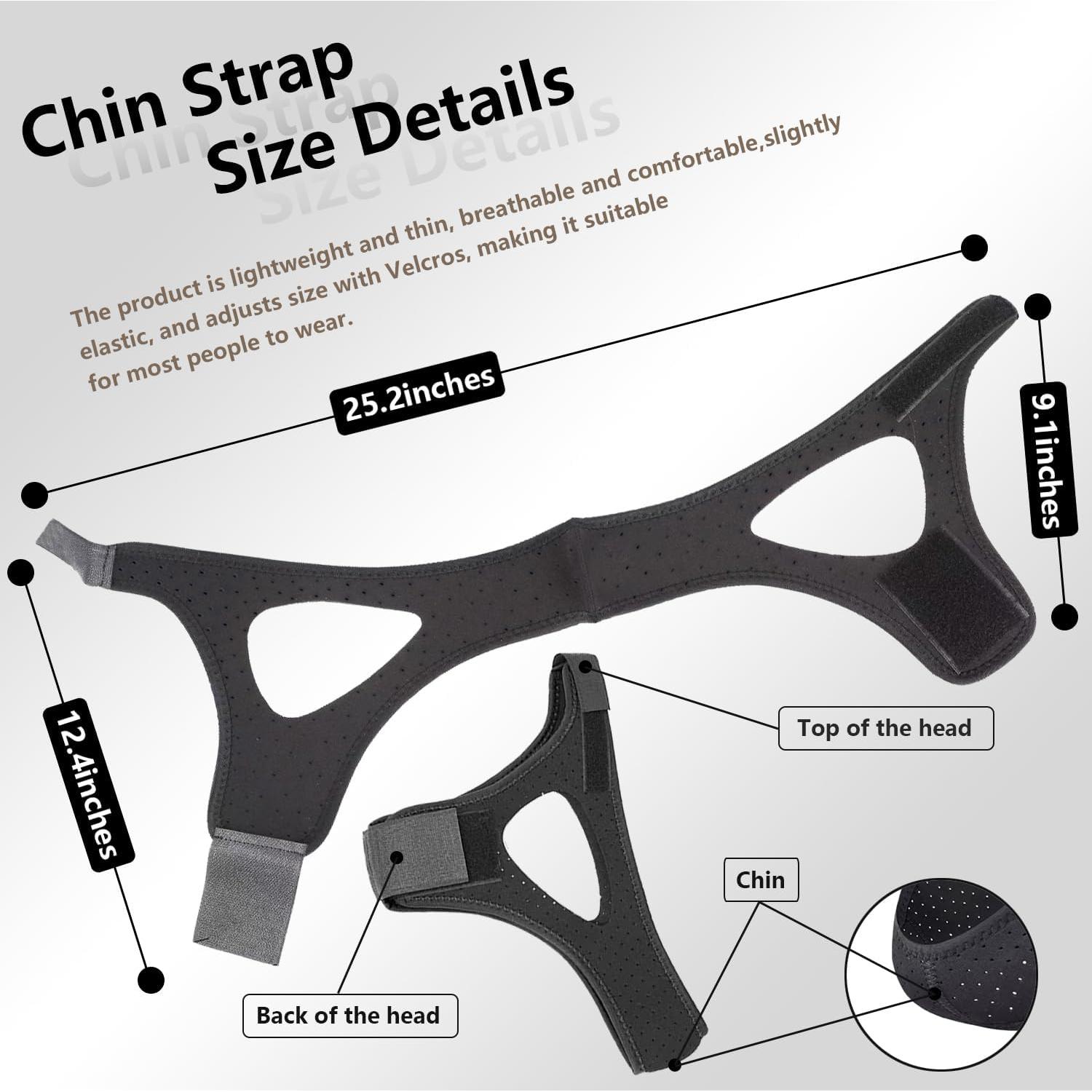 Correa Anti Ronquidos Ajustable JUNJIANHUAN Transpirable