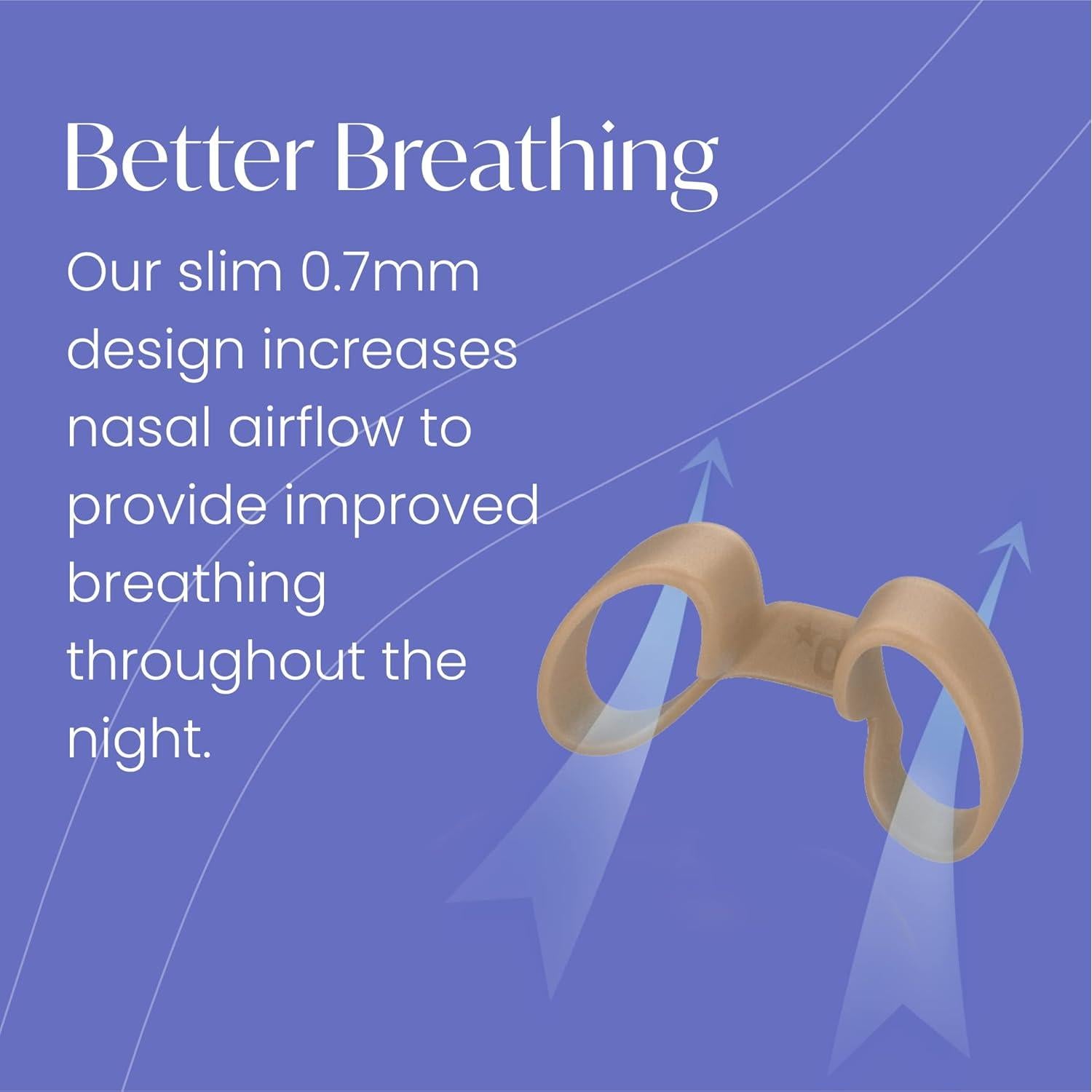 Dilatador Nasal Suave Lavanda Balance - Alivio Congestión Nasal