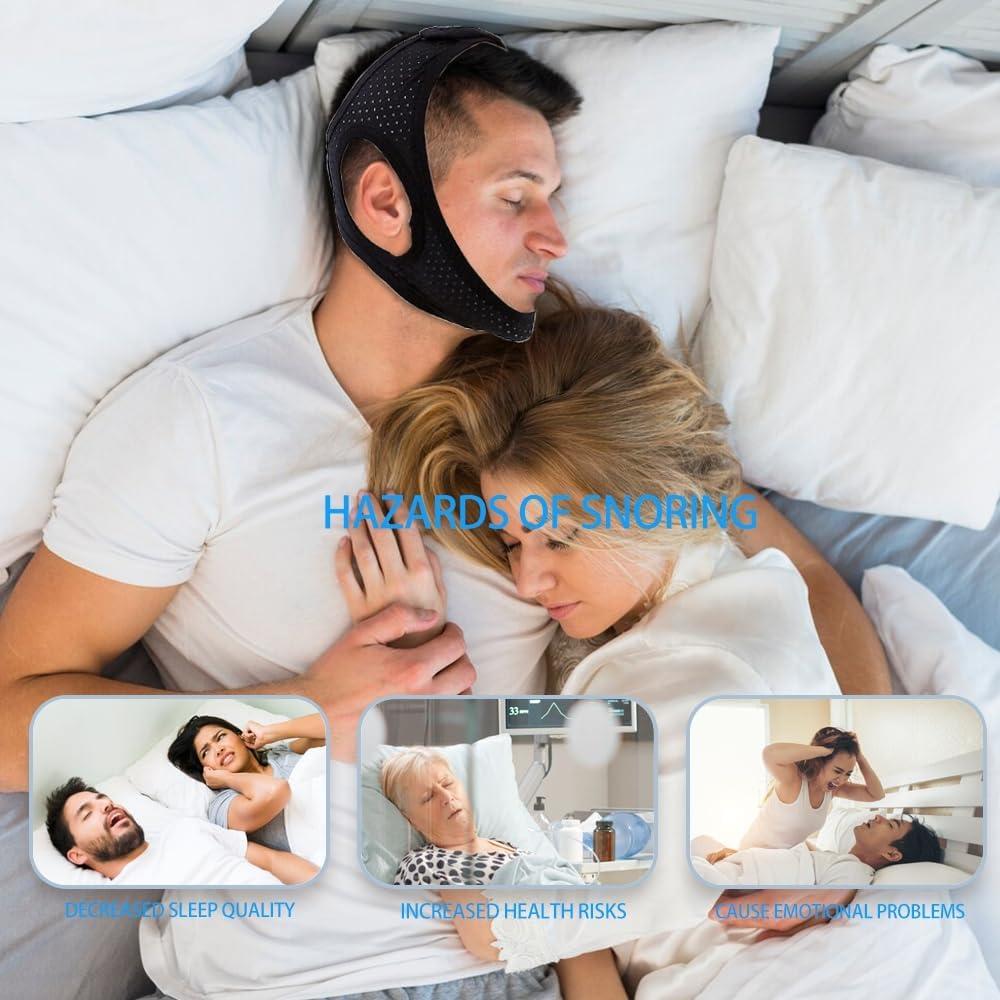 Correa para Barbilla Anti-Ronquidos Songluxin - 2 Paquetes