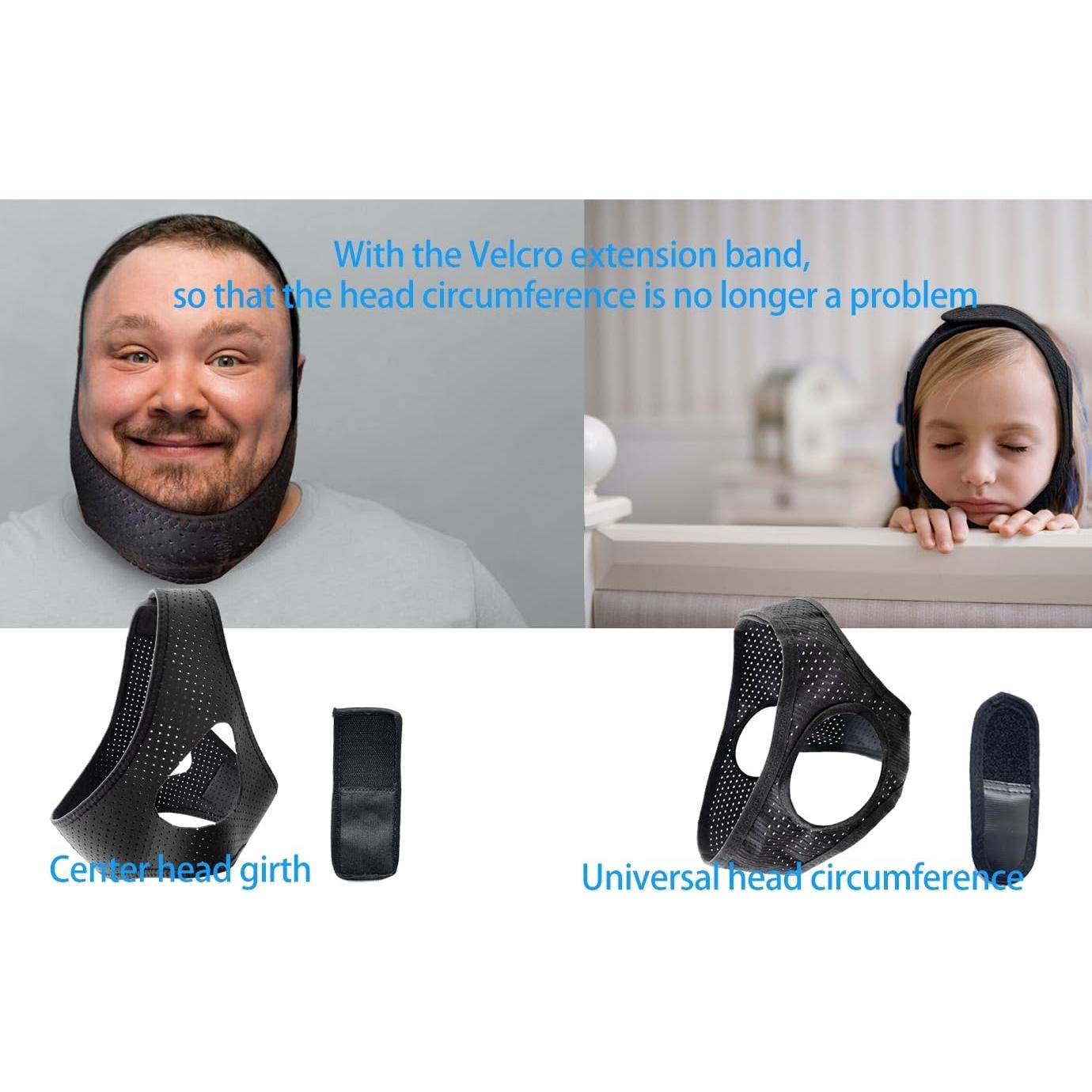 Correa para Barbilla Anti-Ronquidos Songluxin - 2 Paquetes