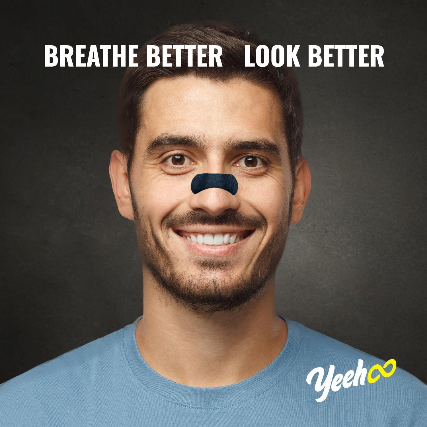 Tiras Nasales YeeHoo para Ronquidos - 30 Unidades - Extra Fuerte