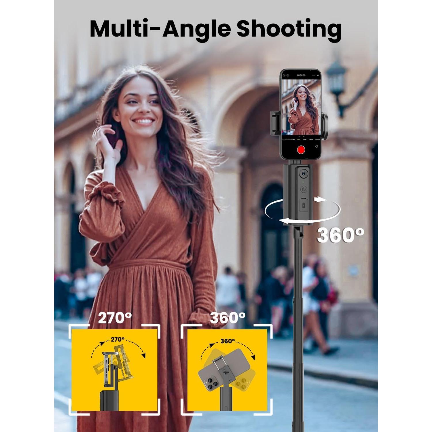 Trípode de Seguimiento Facial AOCHUAN 57" (144.78 cm)