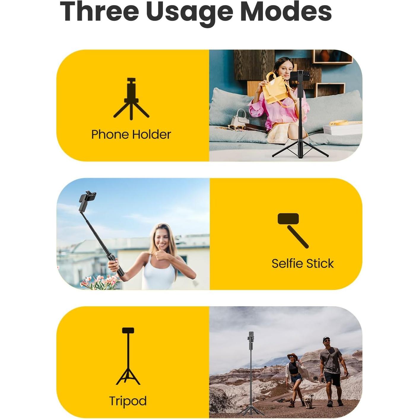 Trípode de Seguimiento Facial AOCHUAN 57" (144.78 cm)