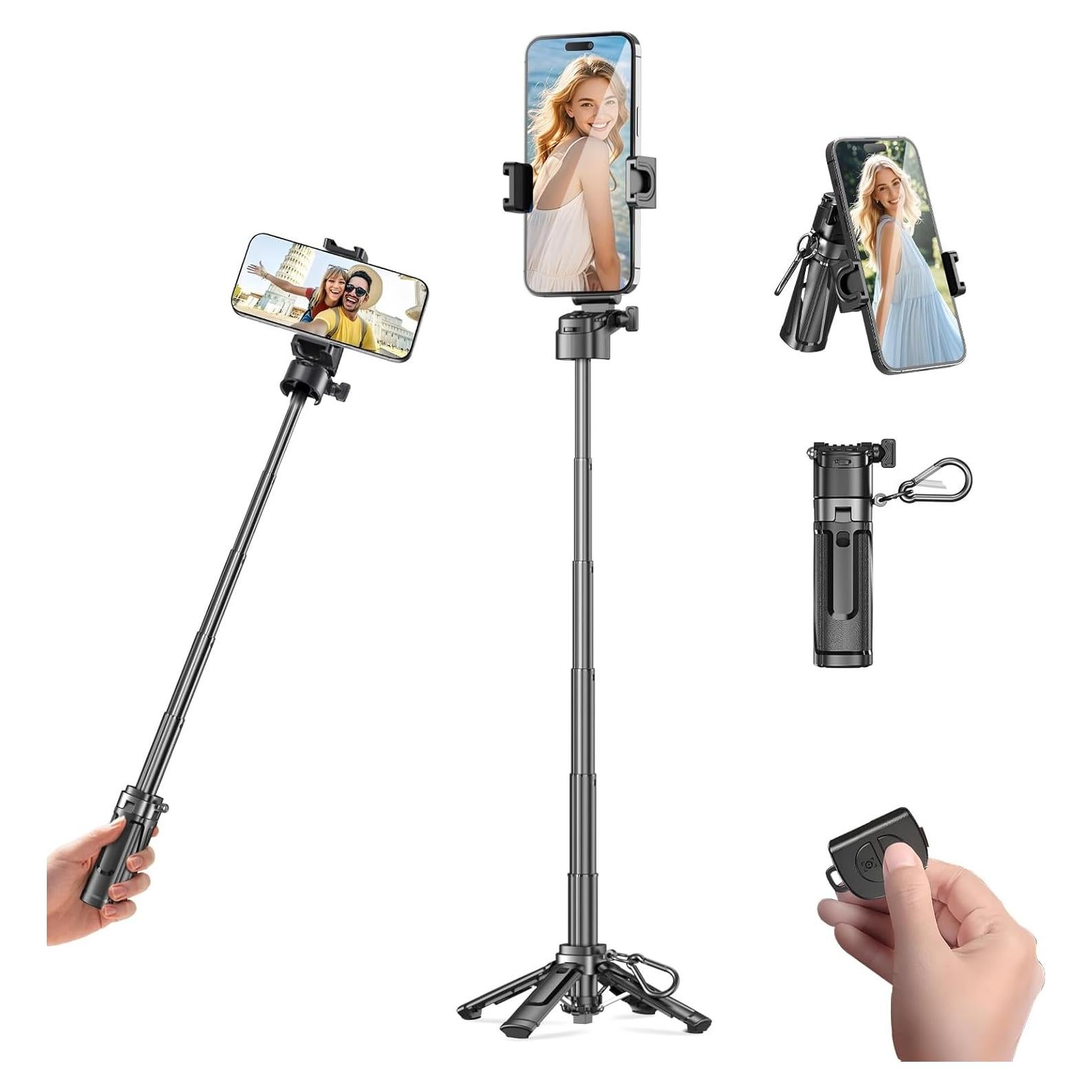 Trípode de Selfie 4 en 1 DARKMOUNT P25T con Control Remoto