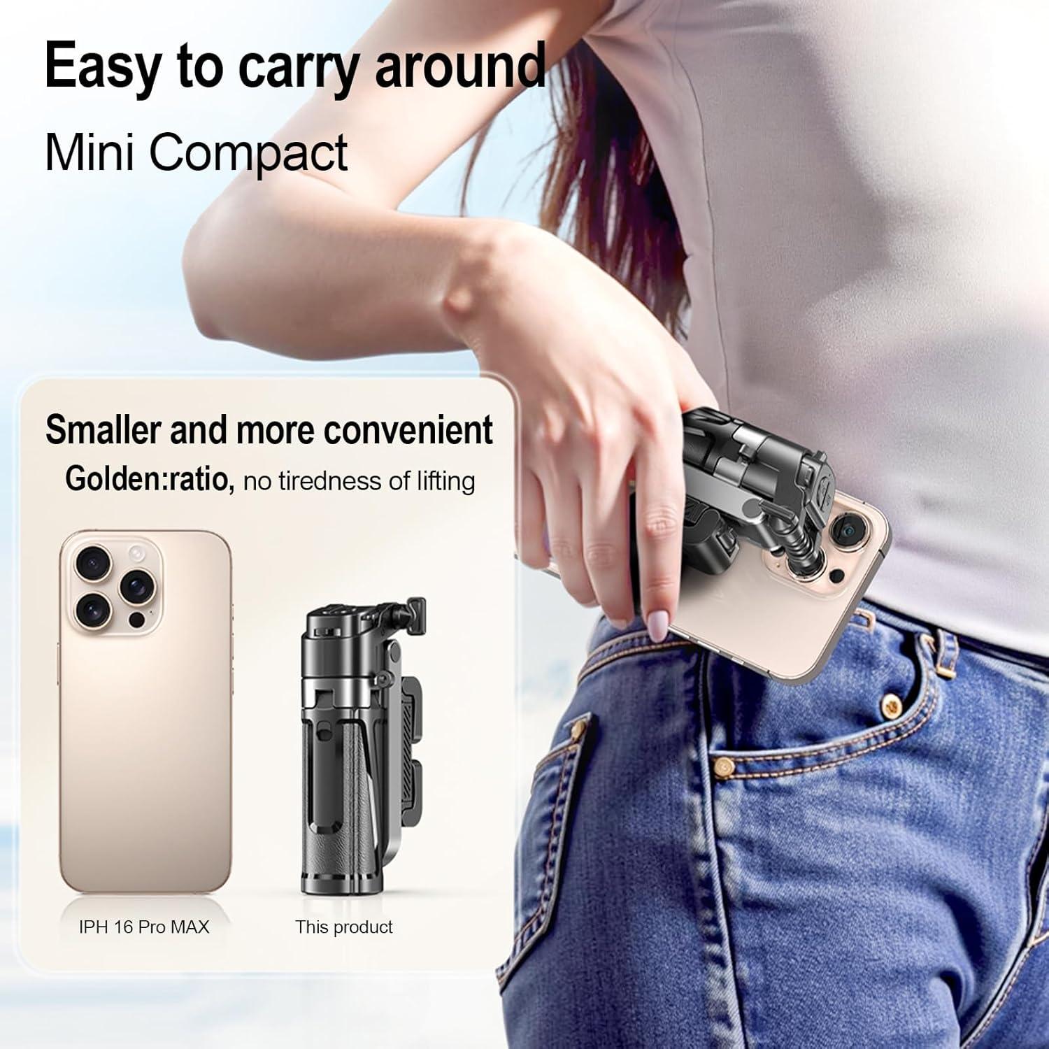 Trípode de Selfie 4 en 1 DARKMOUNT P25T con Control Remoto