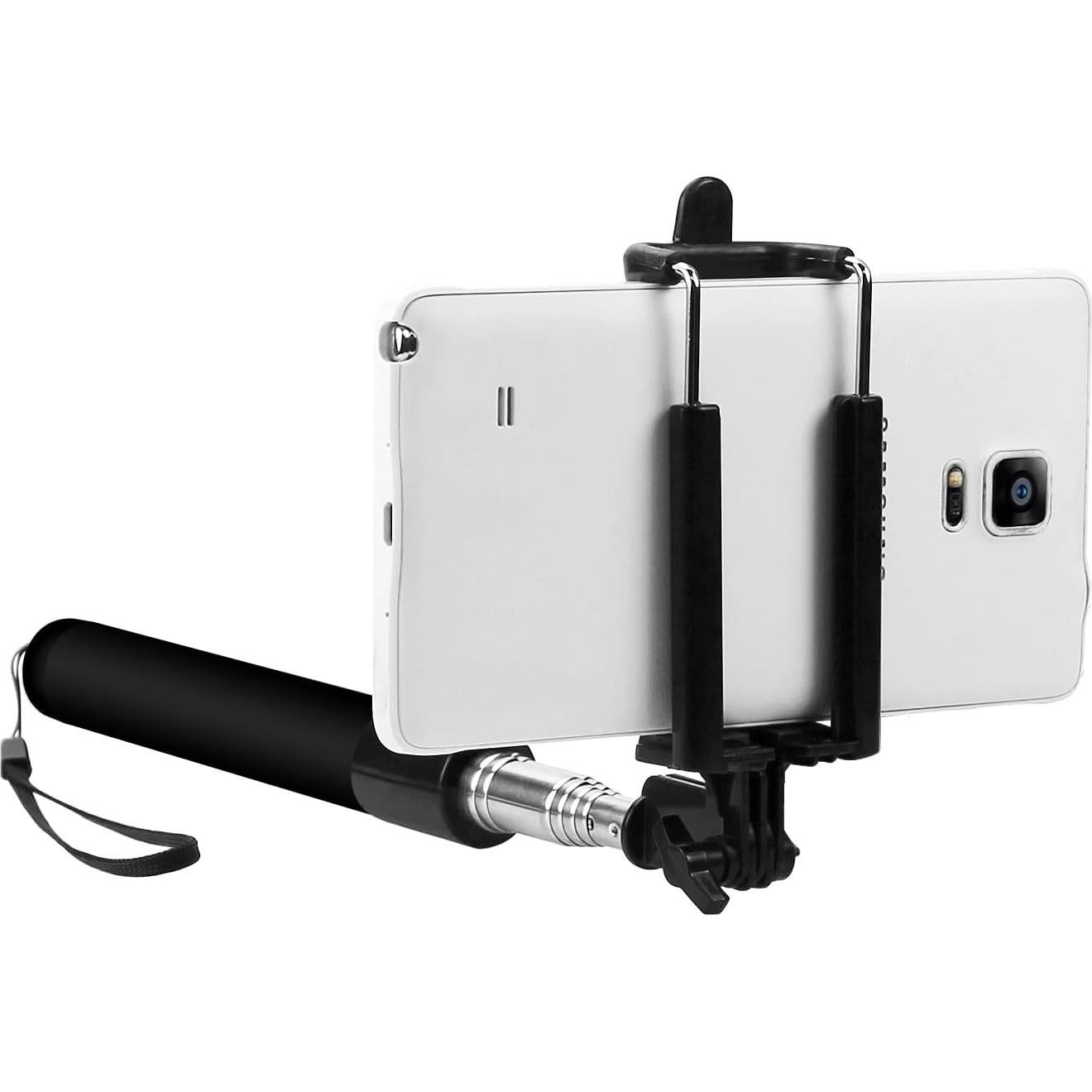 Palo Selfie Extensible Cellet ACPOD3BK 0.79m Compatible iPhone y Android