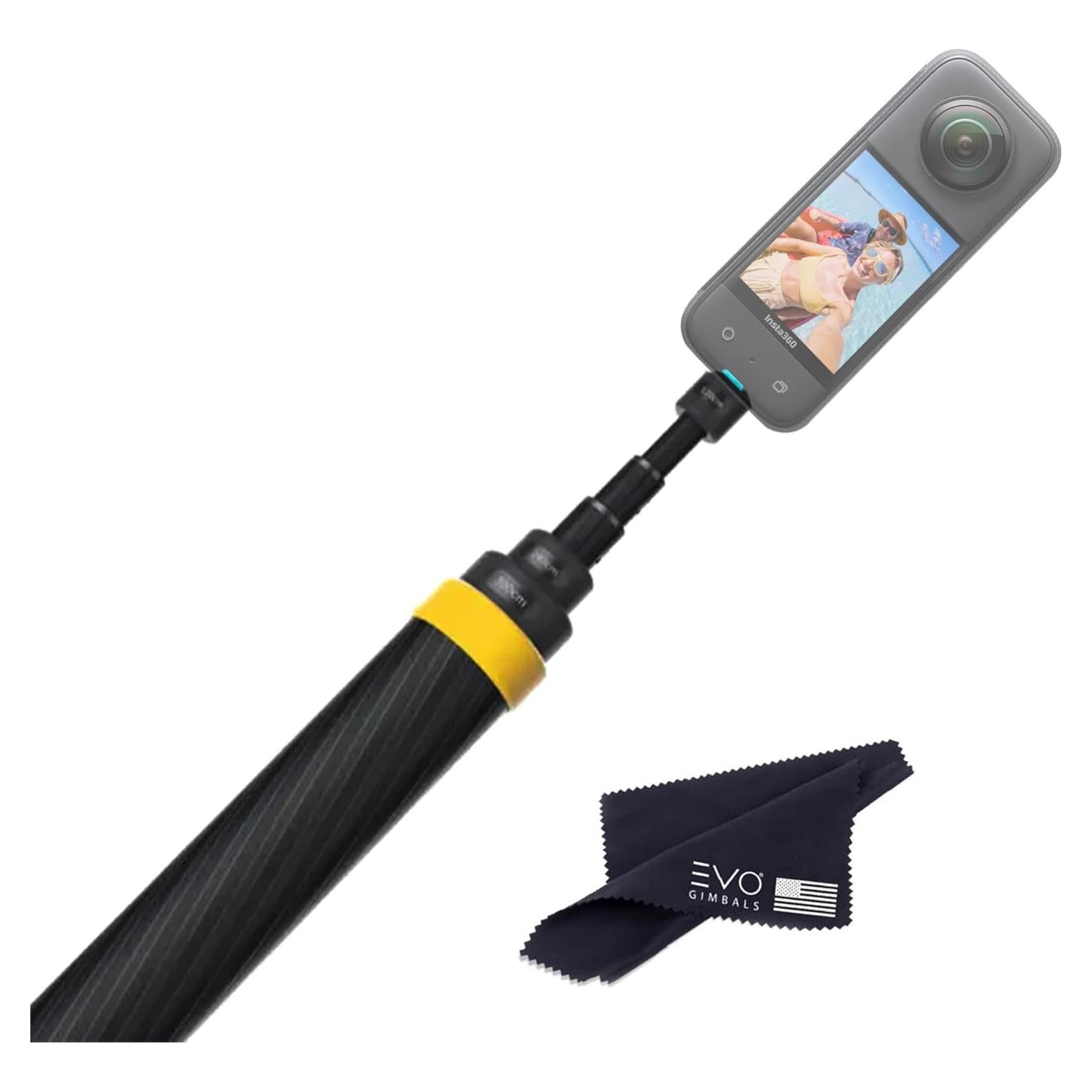 Palo de Selfie Telescópico Insta360 para X3, ONE RS, X2 (35.6-299.7 cm)