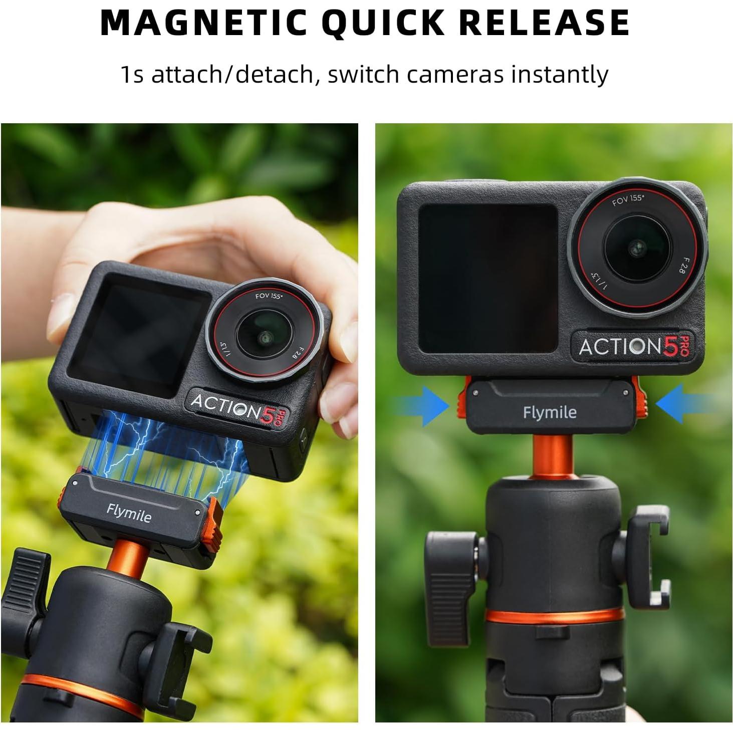 Trípode BRDRC CSG360 para DJI Osmo Action 5 Pro, 53 cm