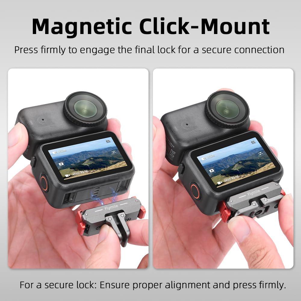 Soporte de liberación rápida Coyktonty para DJI Osmo Nano/Action 6