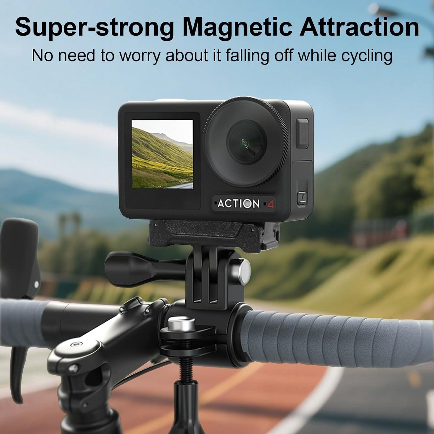 Kit de Montaje Rápido Magnético Mechrig para DJI Osmo Action 5 Pro/4/3