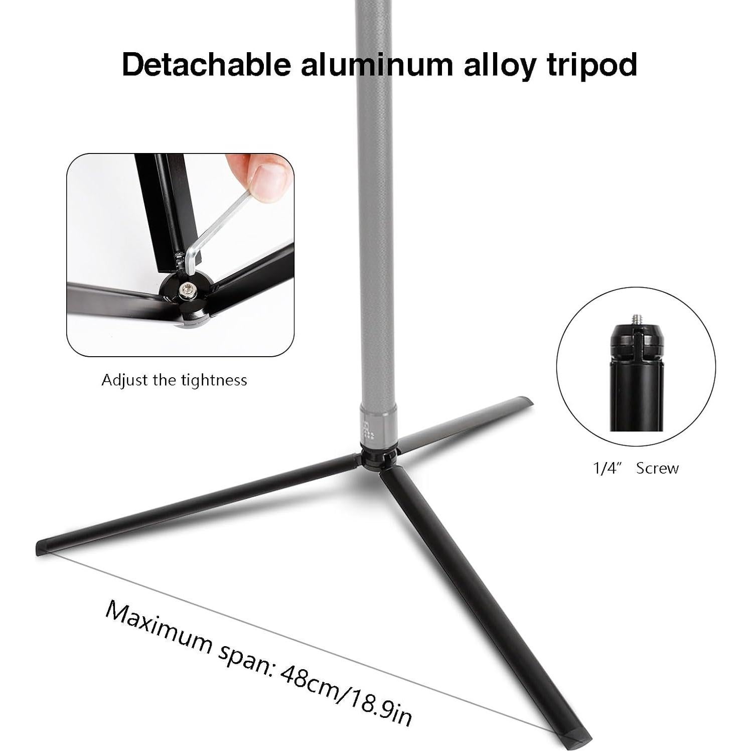 Palo de Selfie Extendido 3m Fibra de Carbono Xik para Insta360