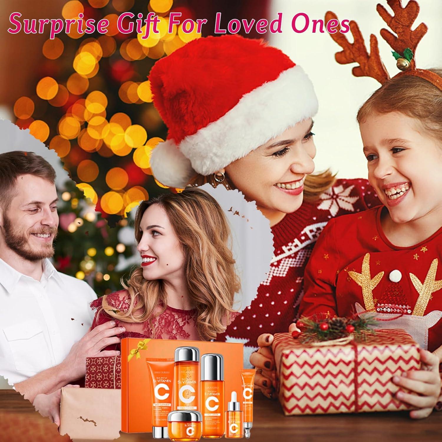 Kit de Cuidado Facial Hidratante Deepmind 6 Piezas Vitamina C