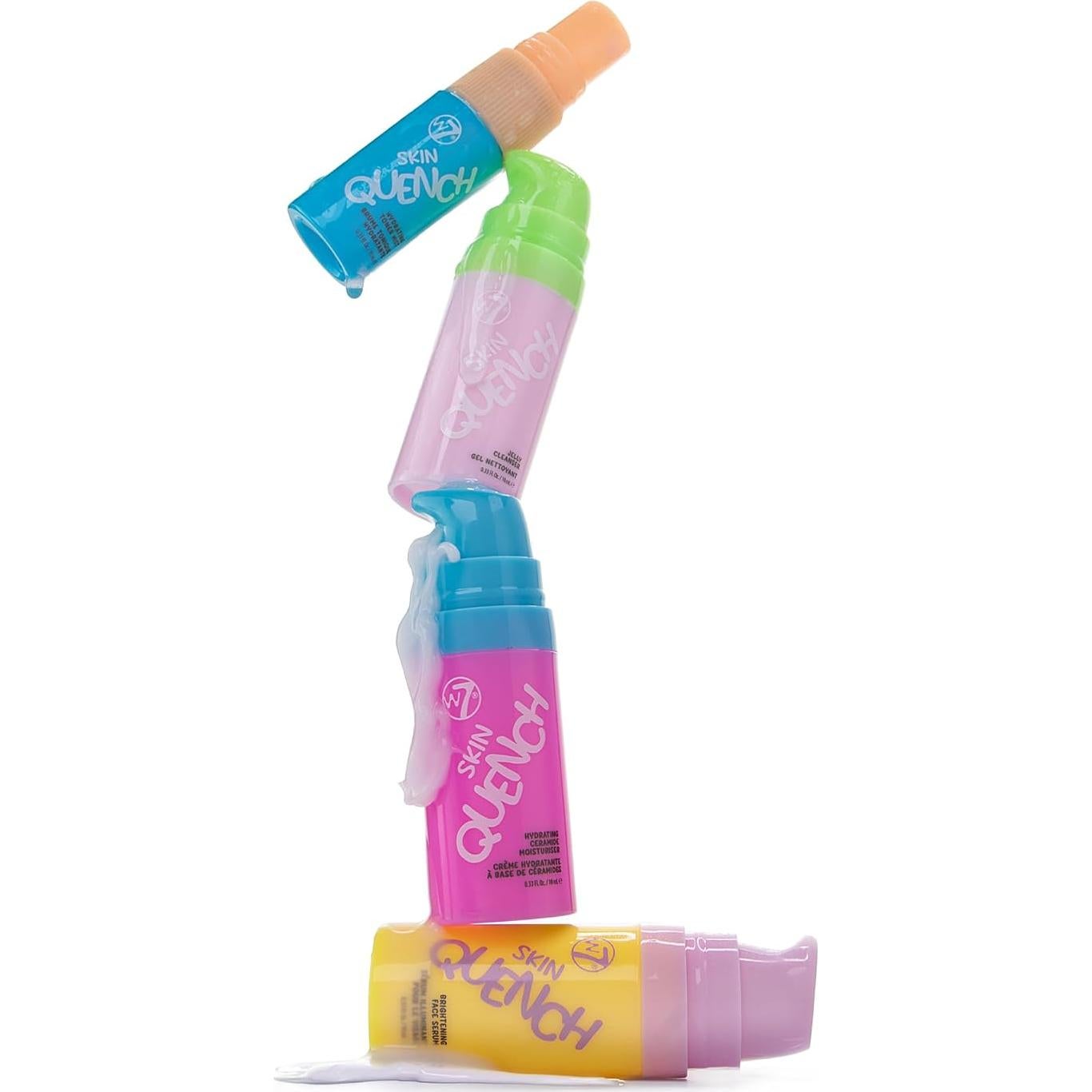 Set de Regalo W7 Cuties Skin Quench - Mini Hidratantes Viaje