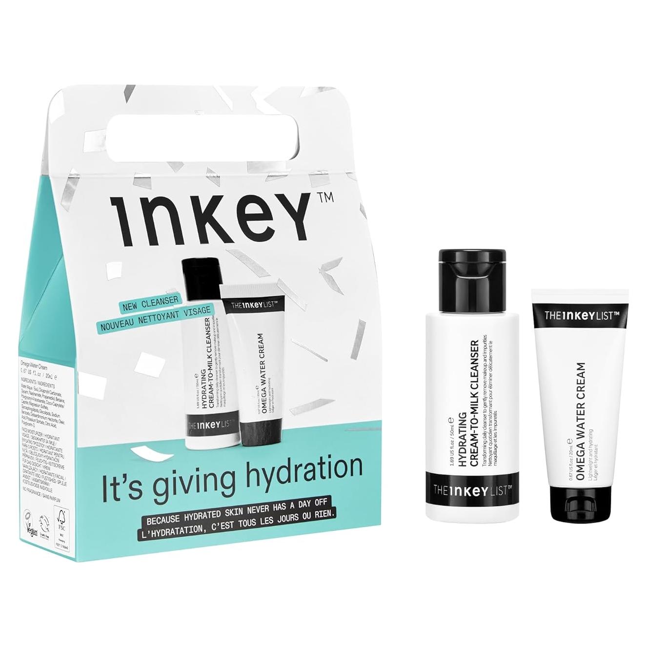 Conjunto de Hidratación The INKEY List - Limpiador y Crema