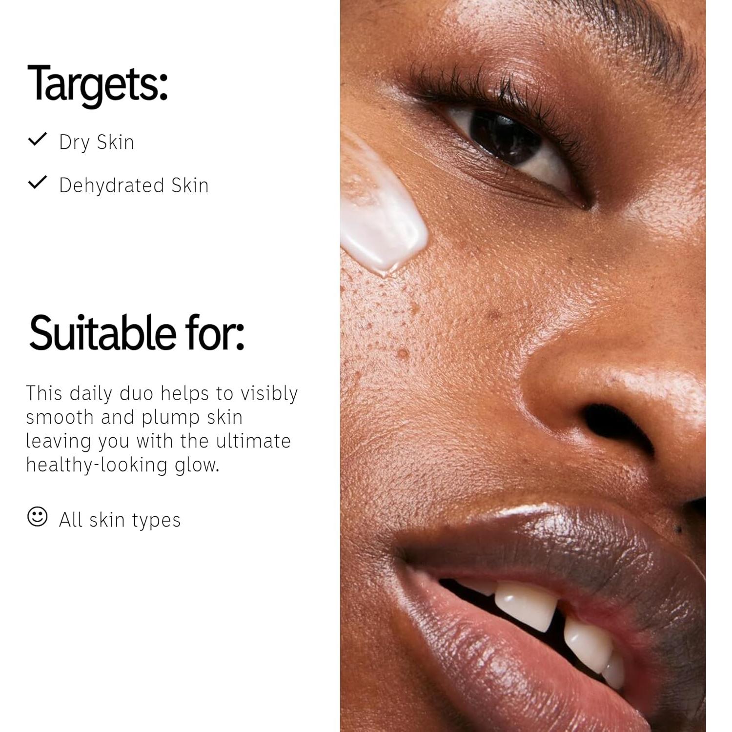 Conjunto de Hidratación The INKEY List - Limpiador y Crema