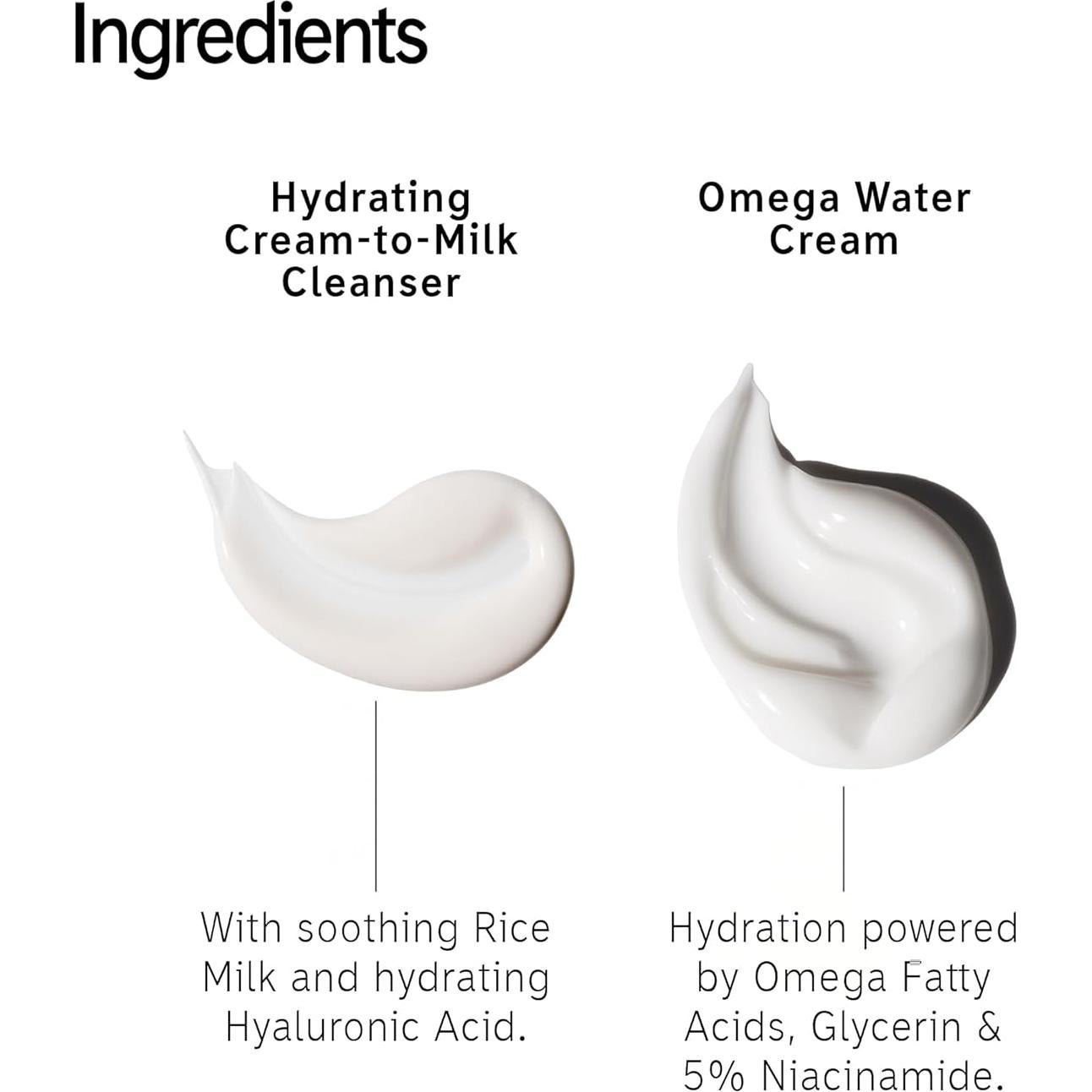 Conjunto de Hidratación The INKEY List - Limpiador y Crema