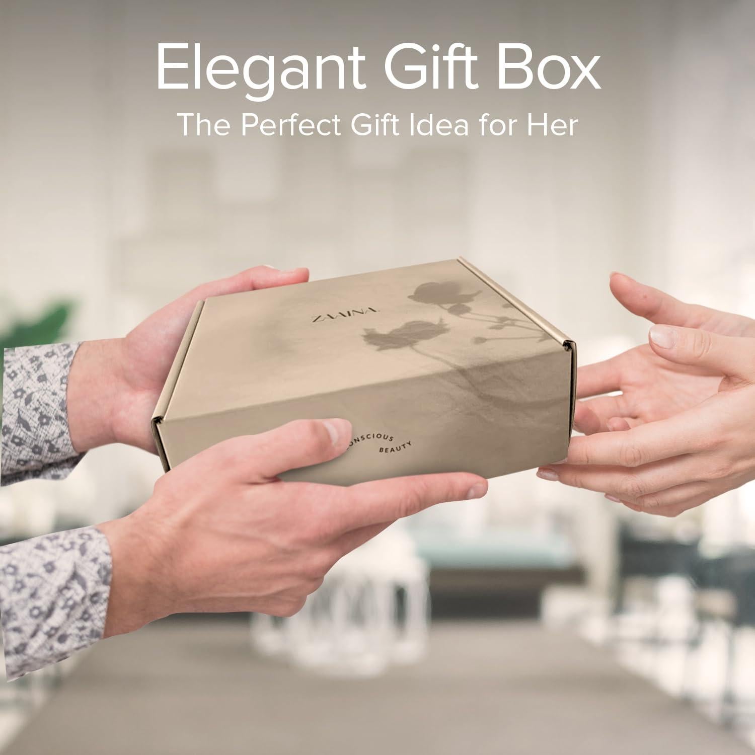 Kit de Spa de Bienestar ZAAINA - Regalo de Cuidado Personal para Mujeres