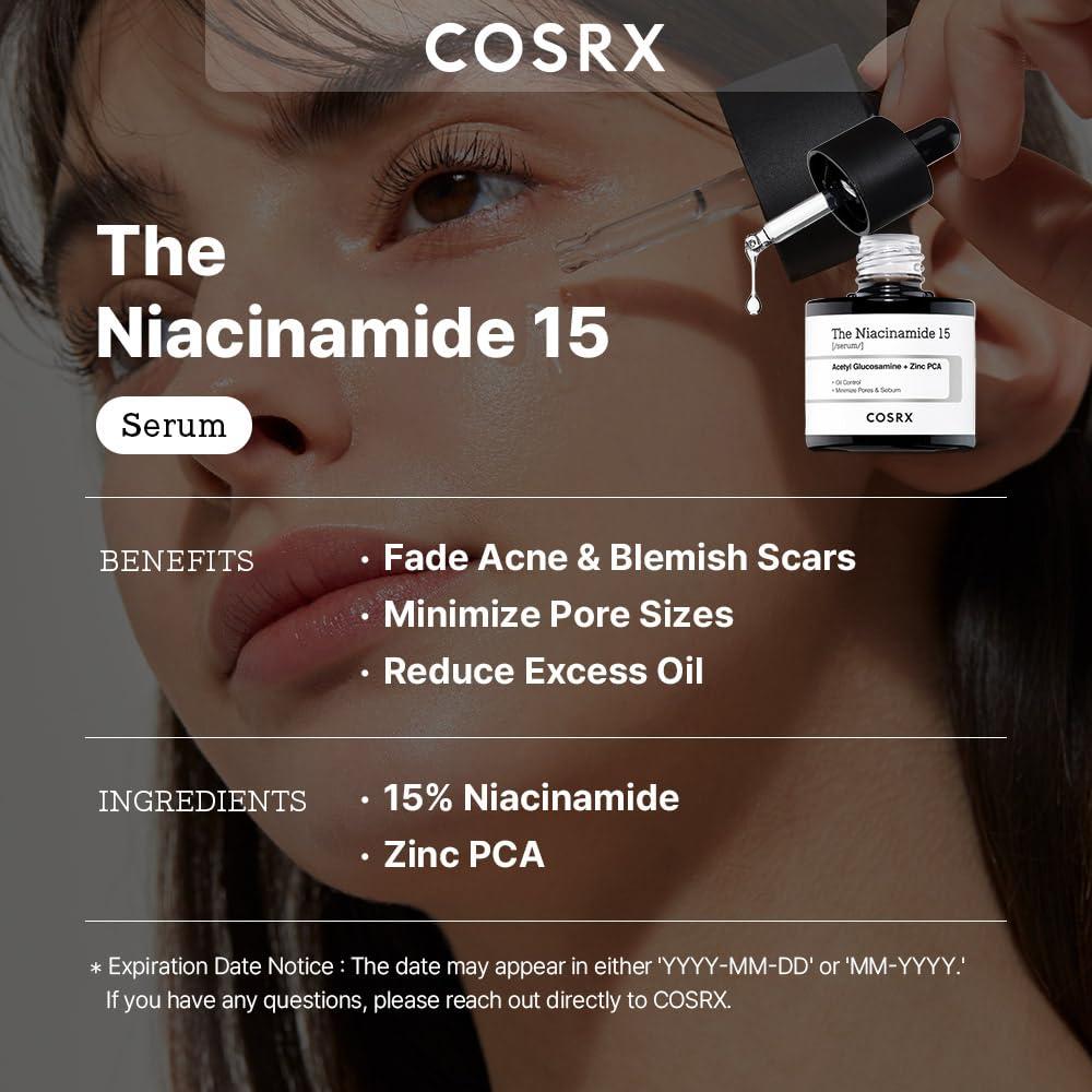 Suero Facial COSRX 2% Alfa Arbutina + 15% Niacinamida 30ml