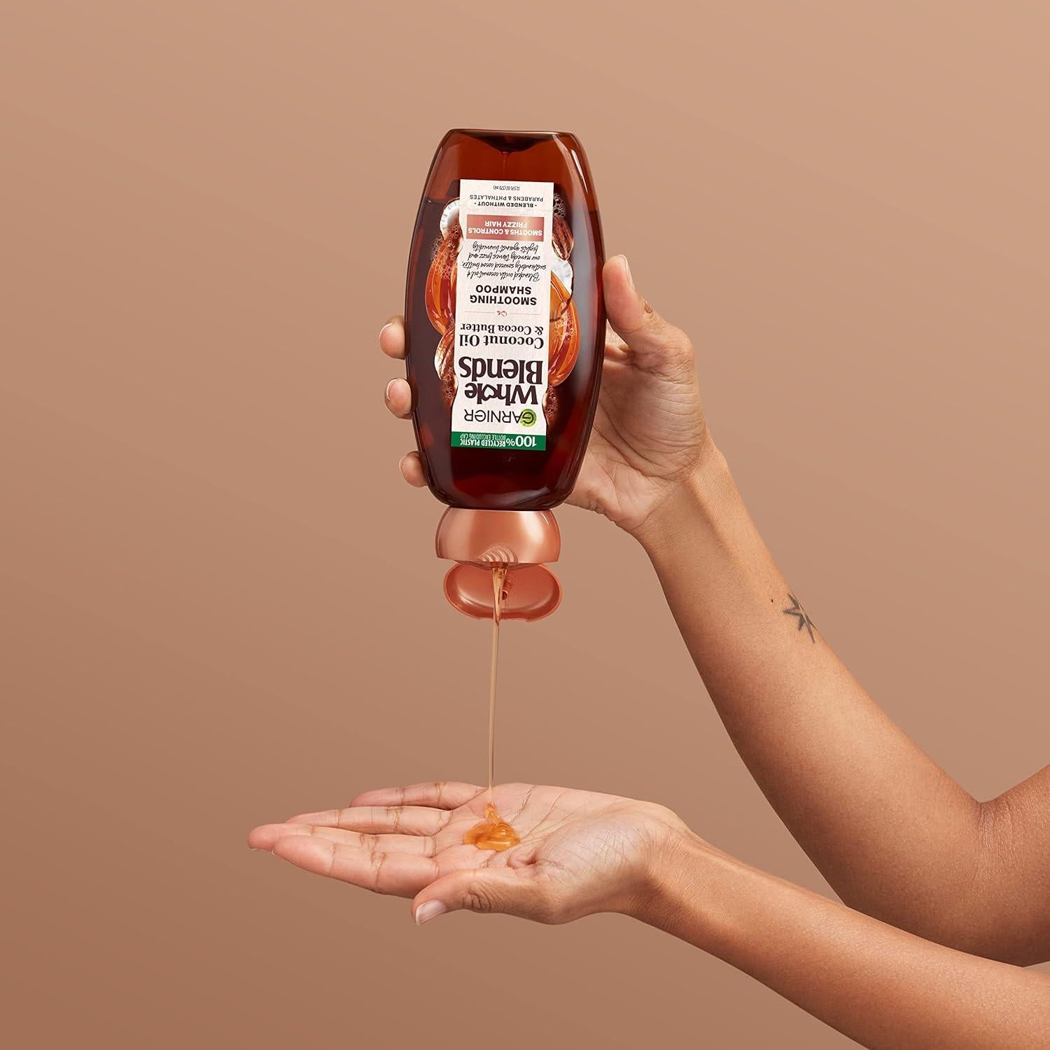 Set Champú y Acondicionador Suavizante Garnier Whole Blends 650ml