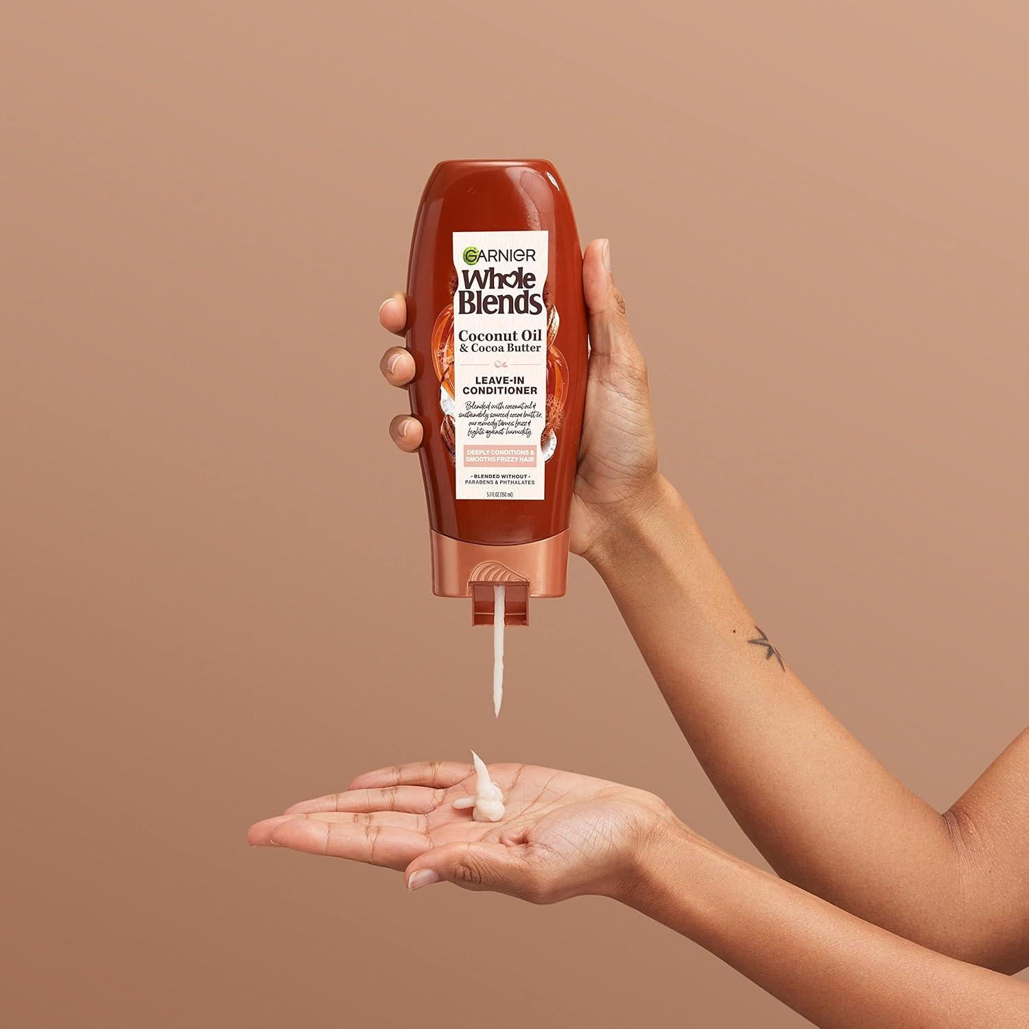 Set Champú y Acondicionador Suavizante Garnier Whole Blends 650ml