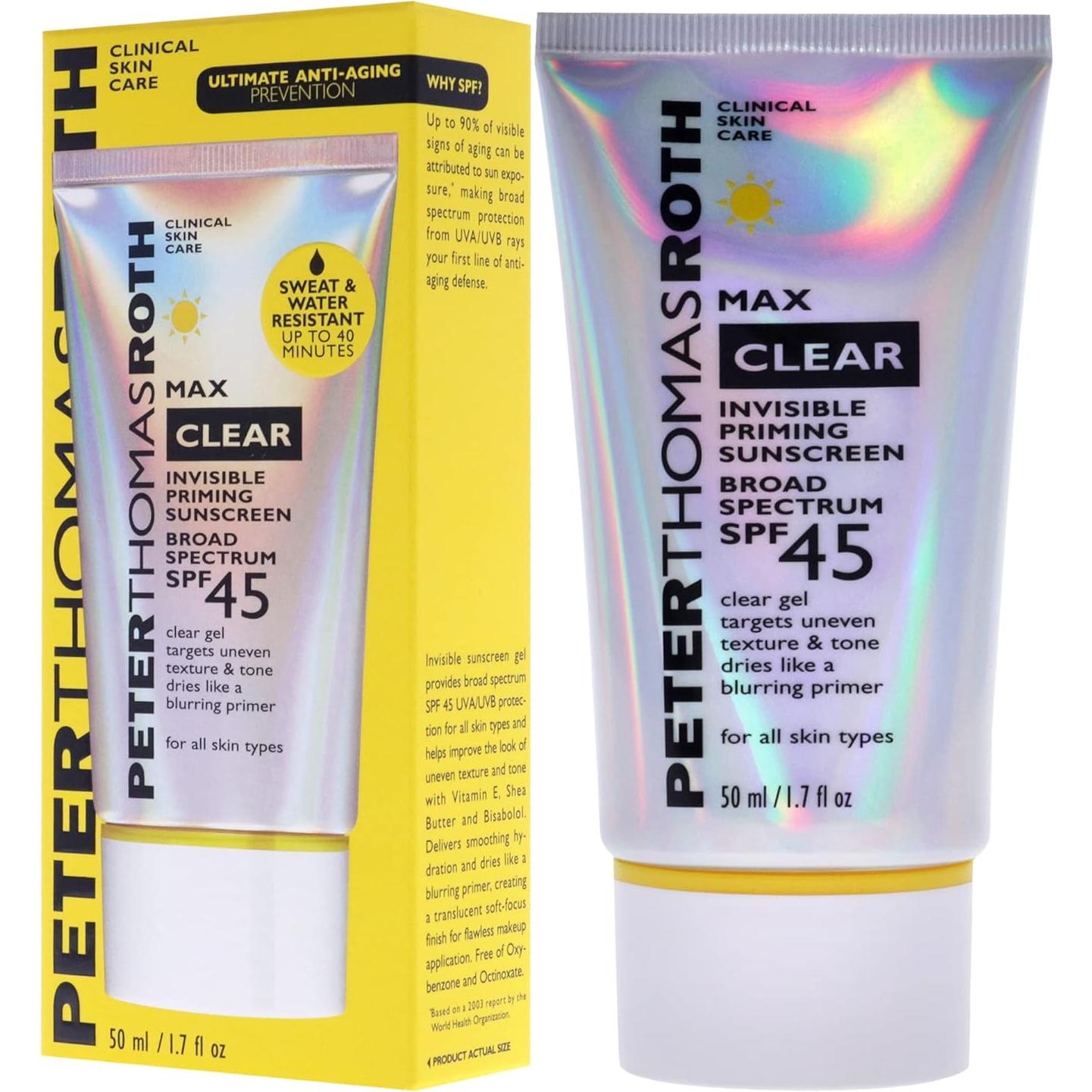 Protector Solar Peter Thomas Roth SPF 45 Gel 50 ml
