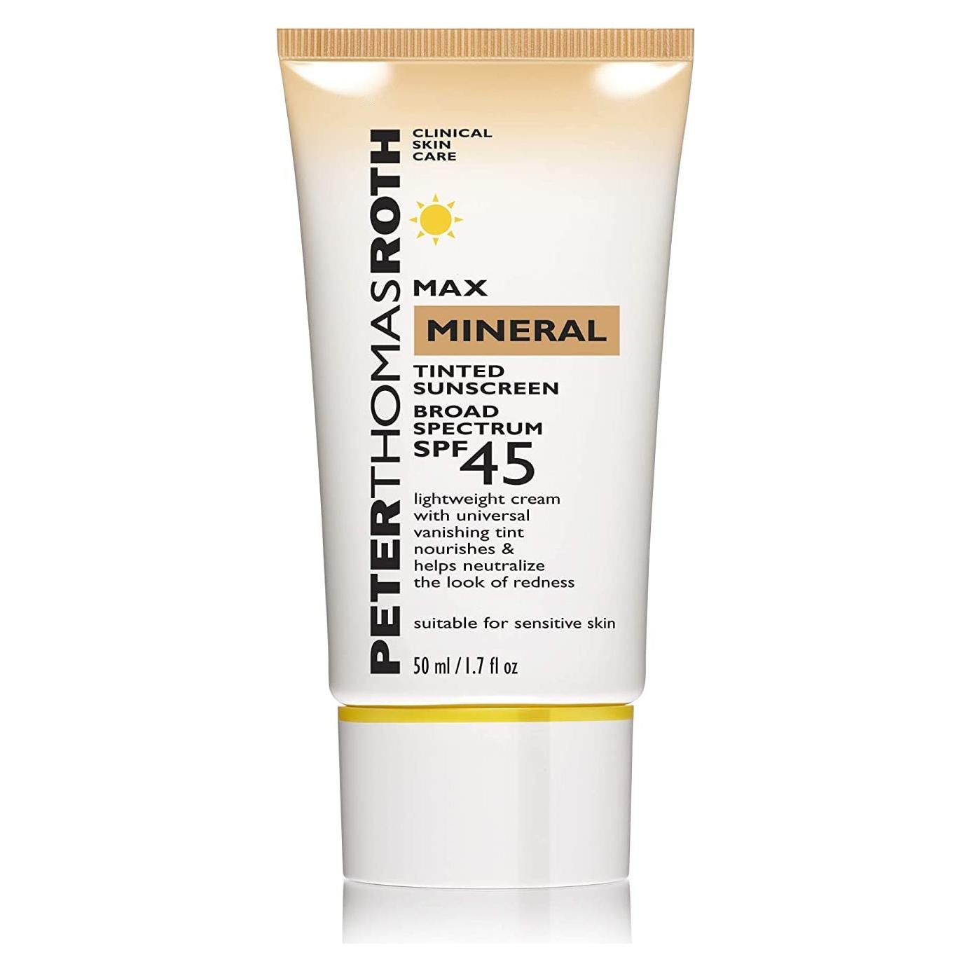 Protector Solar Mineral Tinteado Peter Thomas Roth SPF 45 50 ml