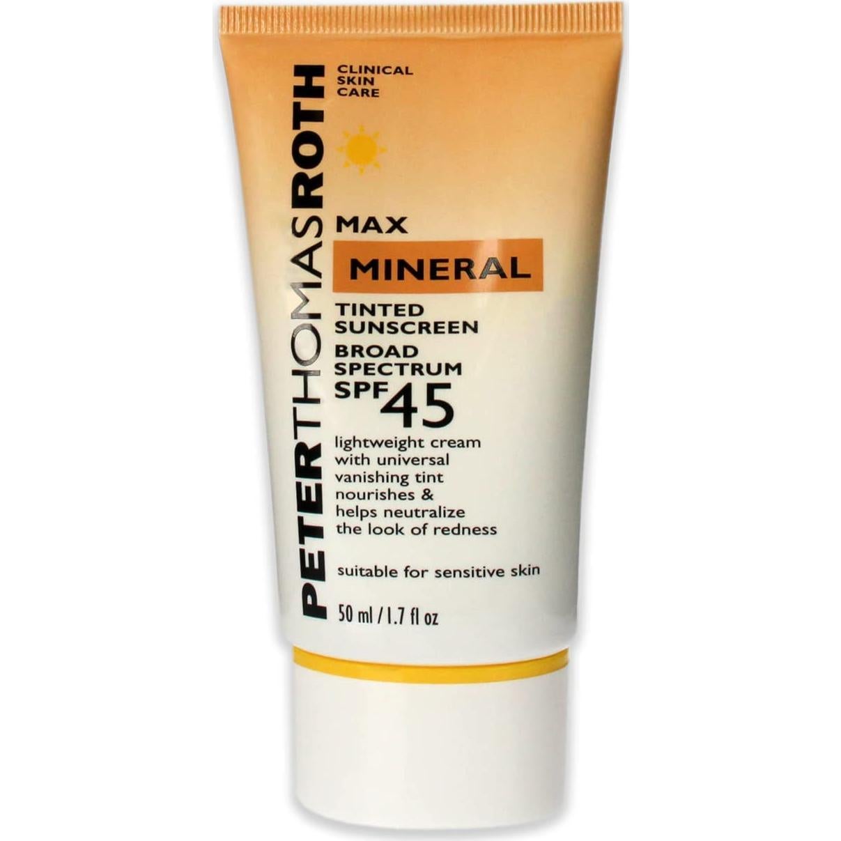 Protector Solar Mineral Tinteado Peter Thomas Roth SPF 45 50 ml