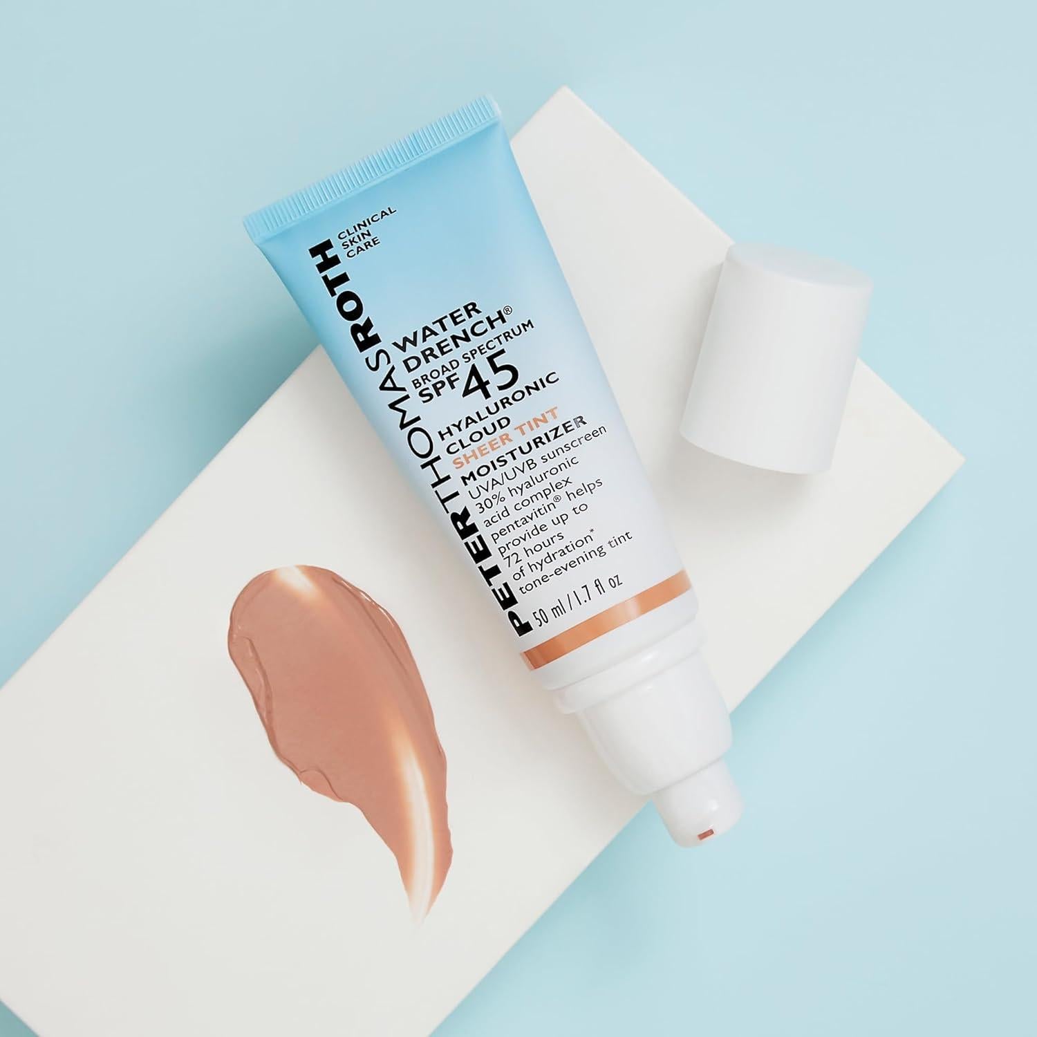 Hidratante Tinte Sheer SPF 45 Peter Thomas Roth 50 ml