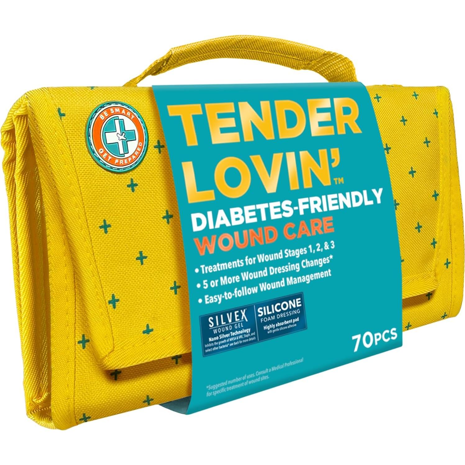 Kit de Cuidado de Heridas Diabético Be Smart 70 Piezas