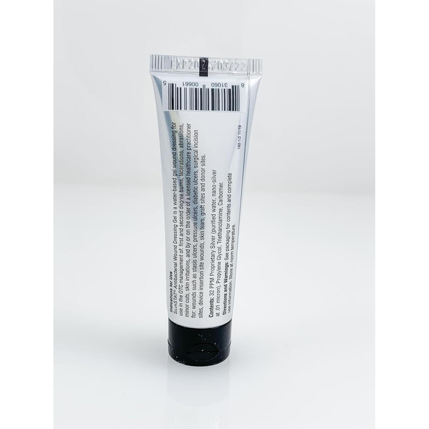 SilvrSTAT Gel de Vendaje de Heridas con Plata 28.35 g
