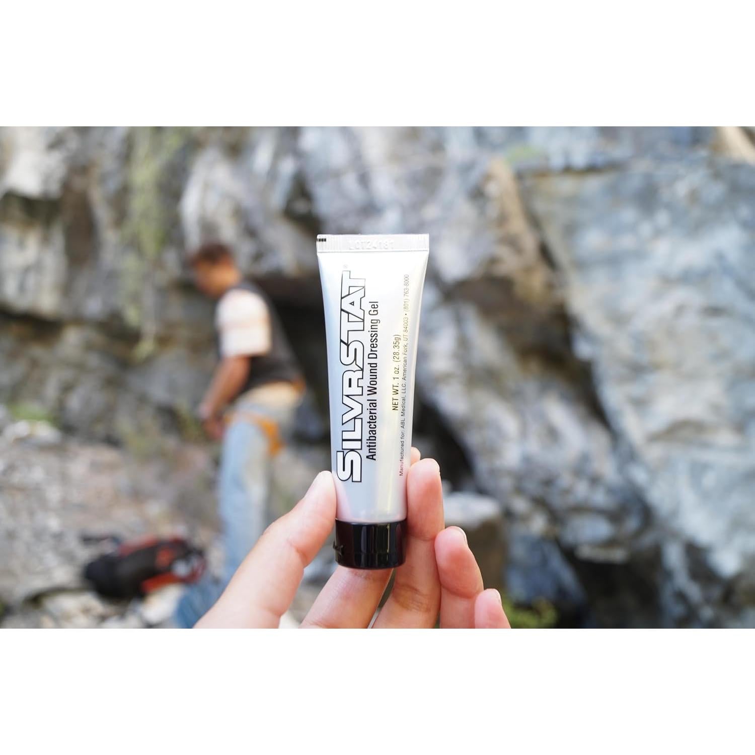 SilvrSTAT Gel de Vendaje de Heridas con Plata 28.35 g