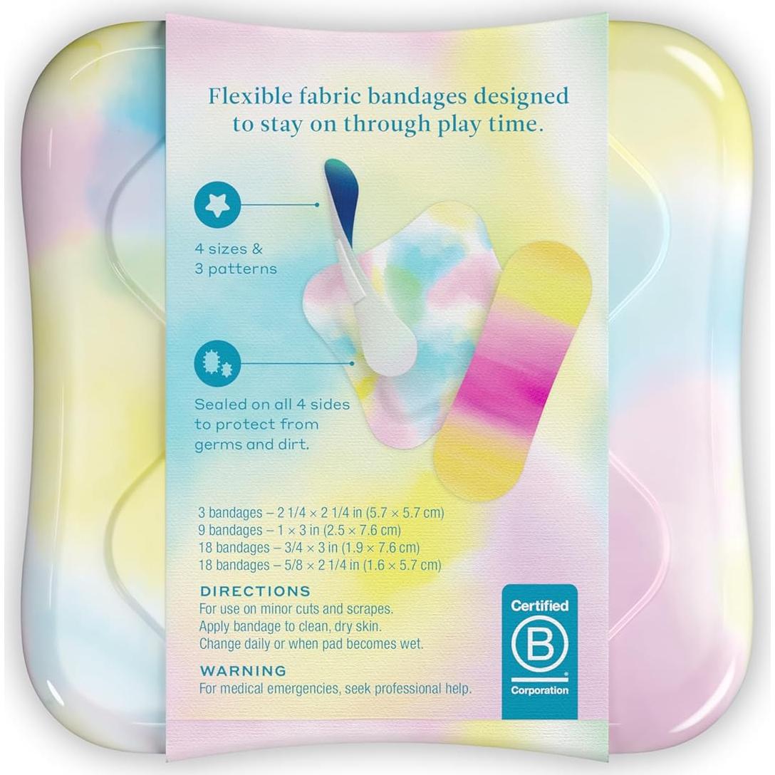 Vendas Adhesivas Welly | Lata Colorida 48 Unidades | Tela Flexible