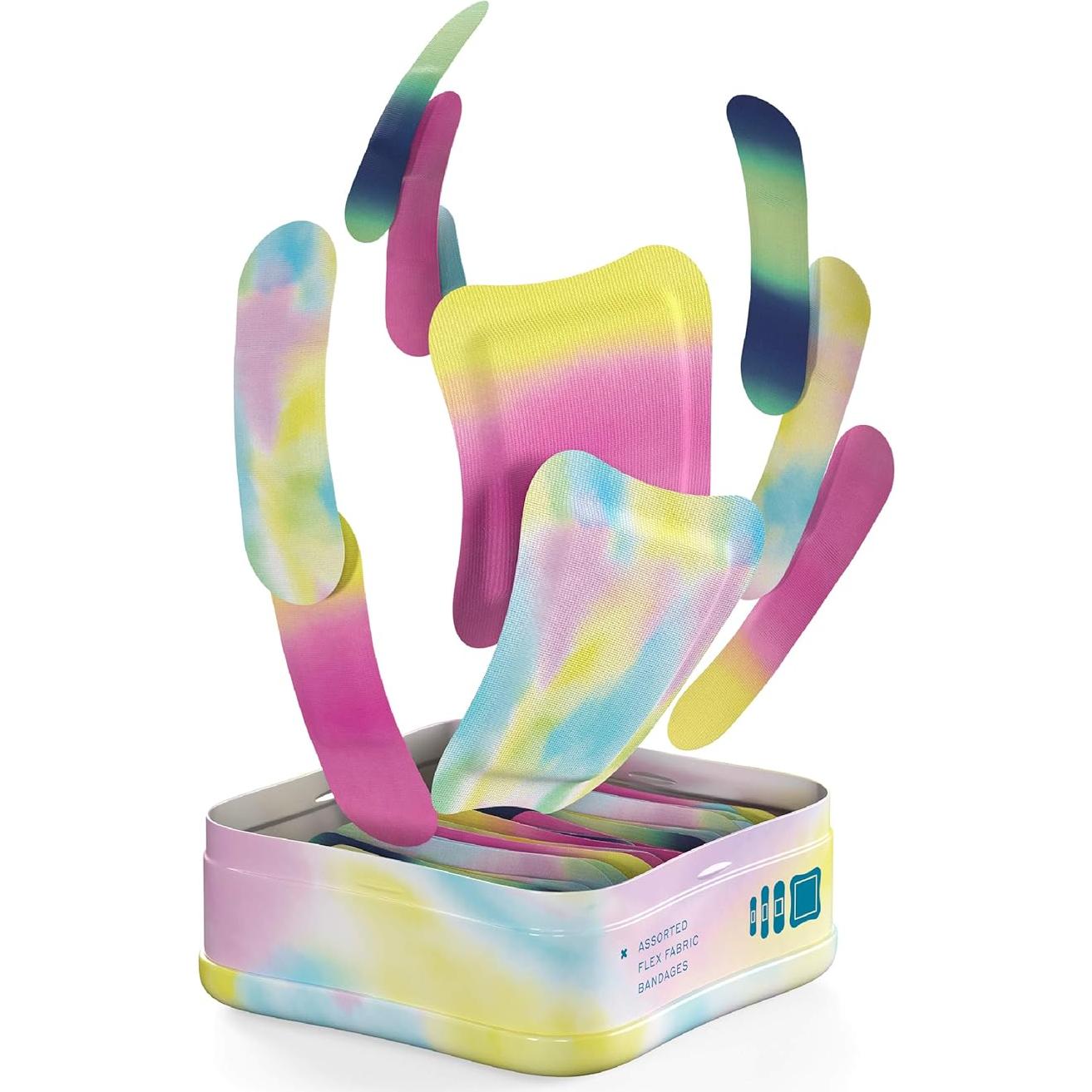 Vendas Adhesivas Welly | Lata Colorida 48 Unidades | Tela Flexible