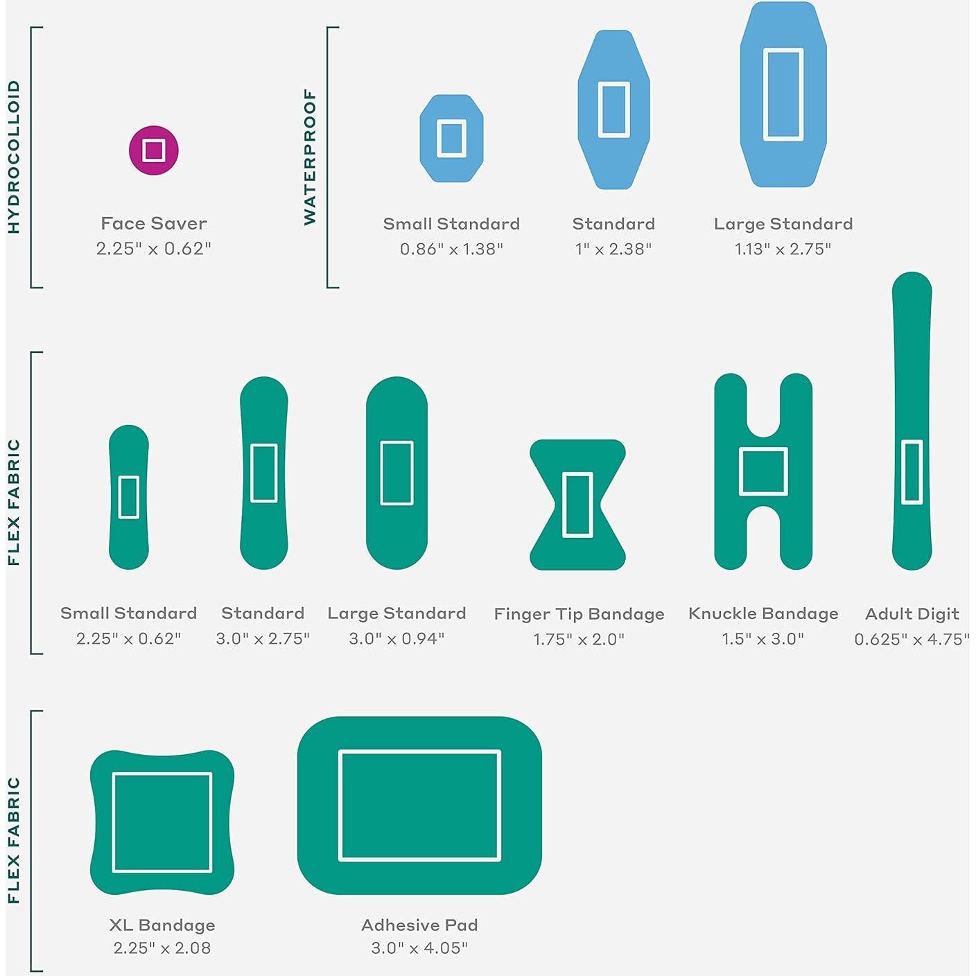 Vendas Adhesivas Welly | Lata Colorida 48 Unidades | Tela Flexible