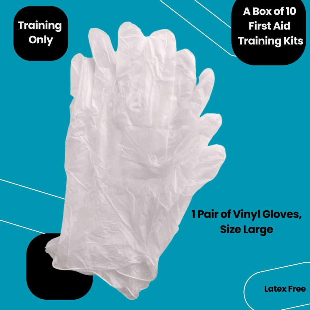 Caja de 10 Kits de Entrenamiento Primeros Auxilios MCR